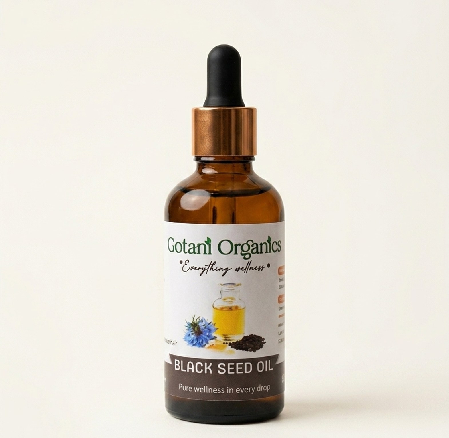Gotani Black Seed Oil (Cold-Pressed) image