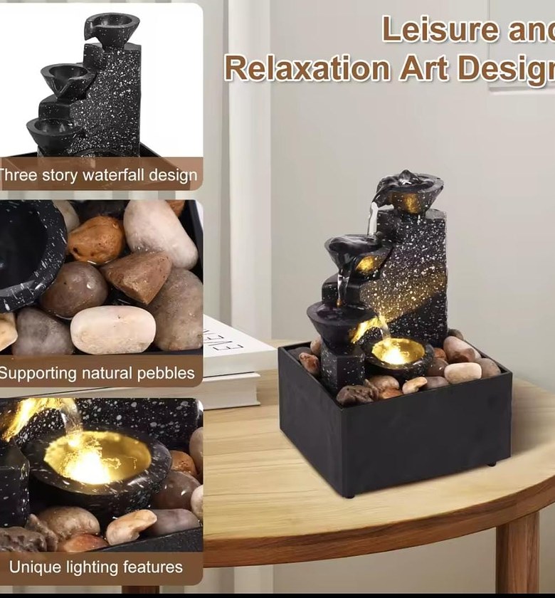 3-Storey Tabletop Waterfall Ornament image