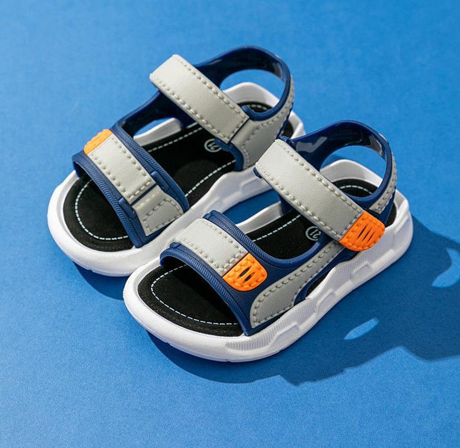 Colourful Boys Sandals - Velcro Strap image