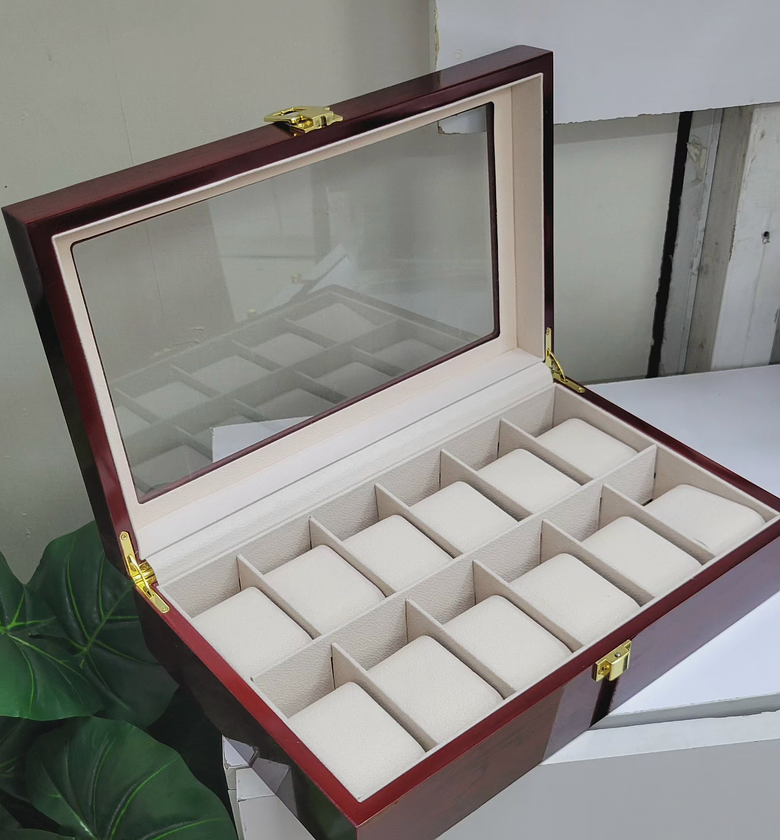 Wooden watch organizer  image