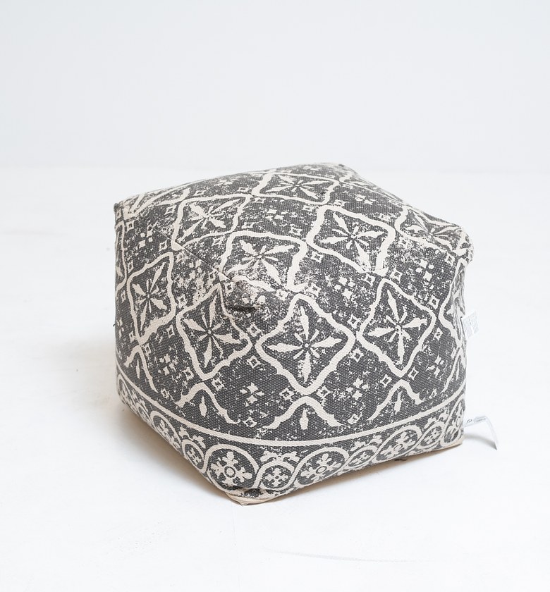 POUF 45X45X35CM PRINTED D image
