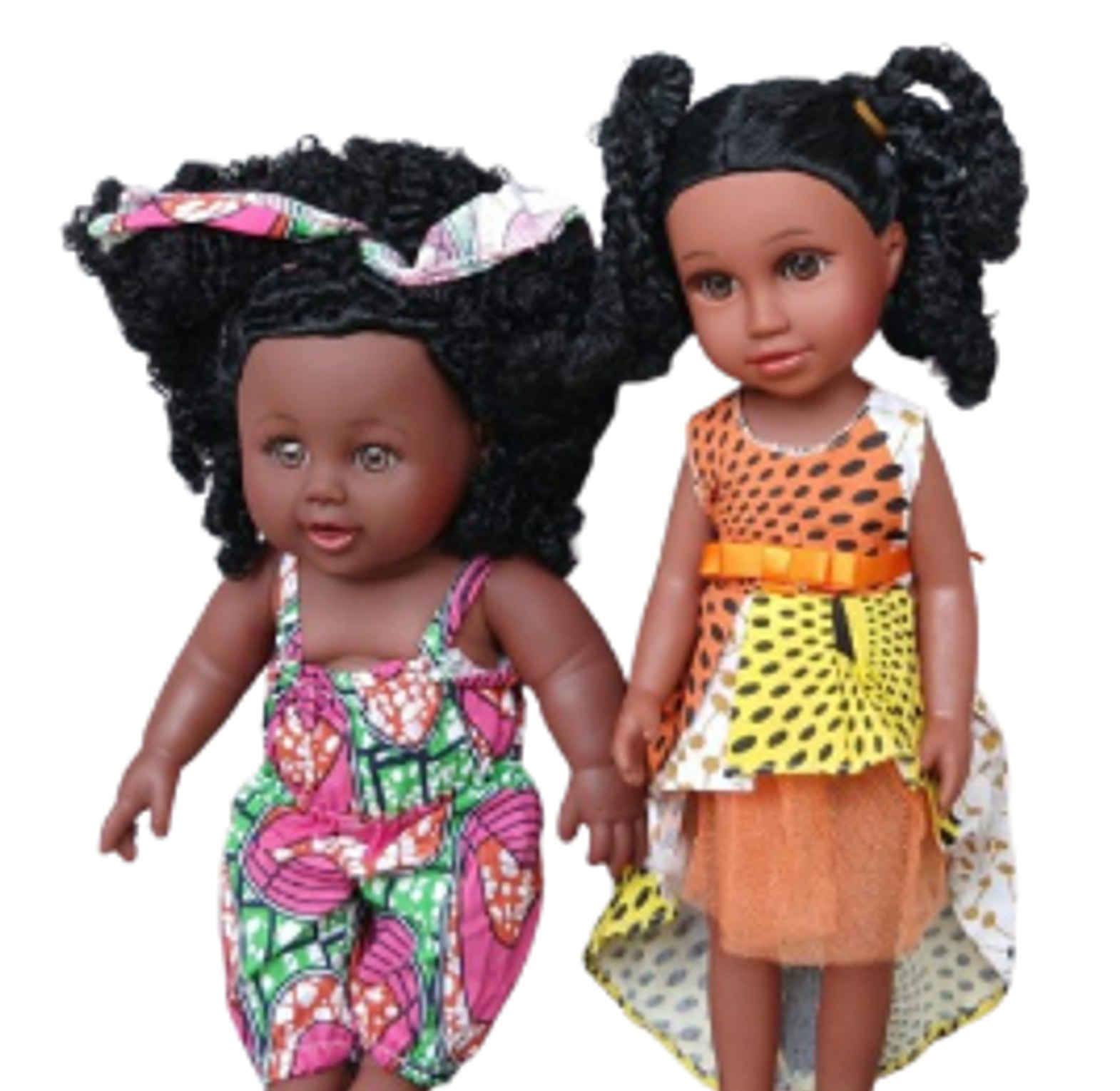 African Big Size Black Doll Size 30cm / Toy Doll /  image