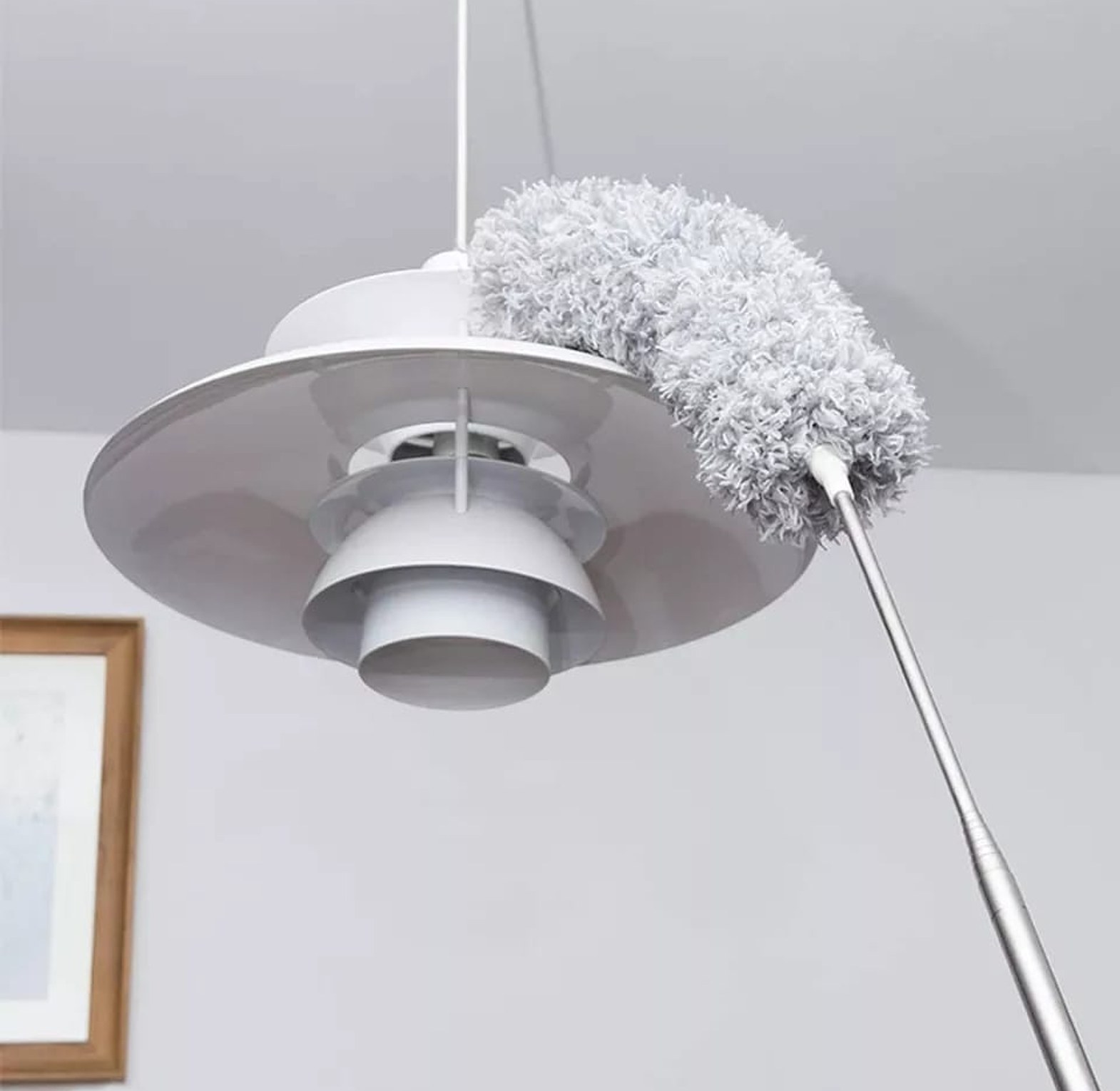 Long Extendable Microfiber Handle Duster  image