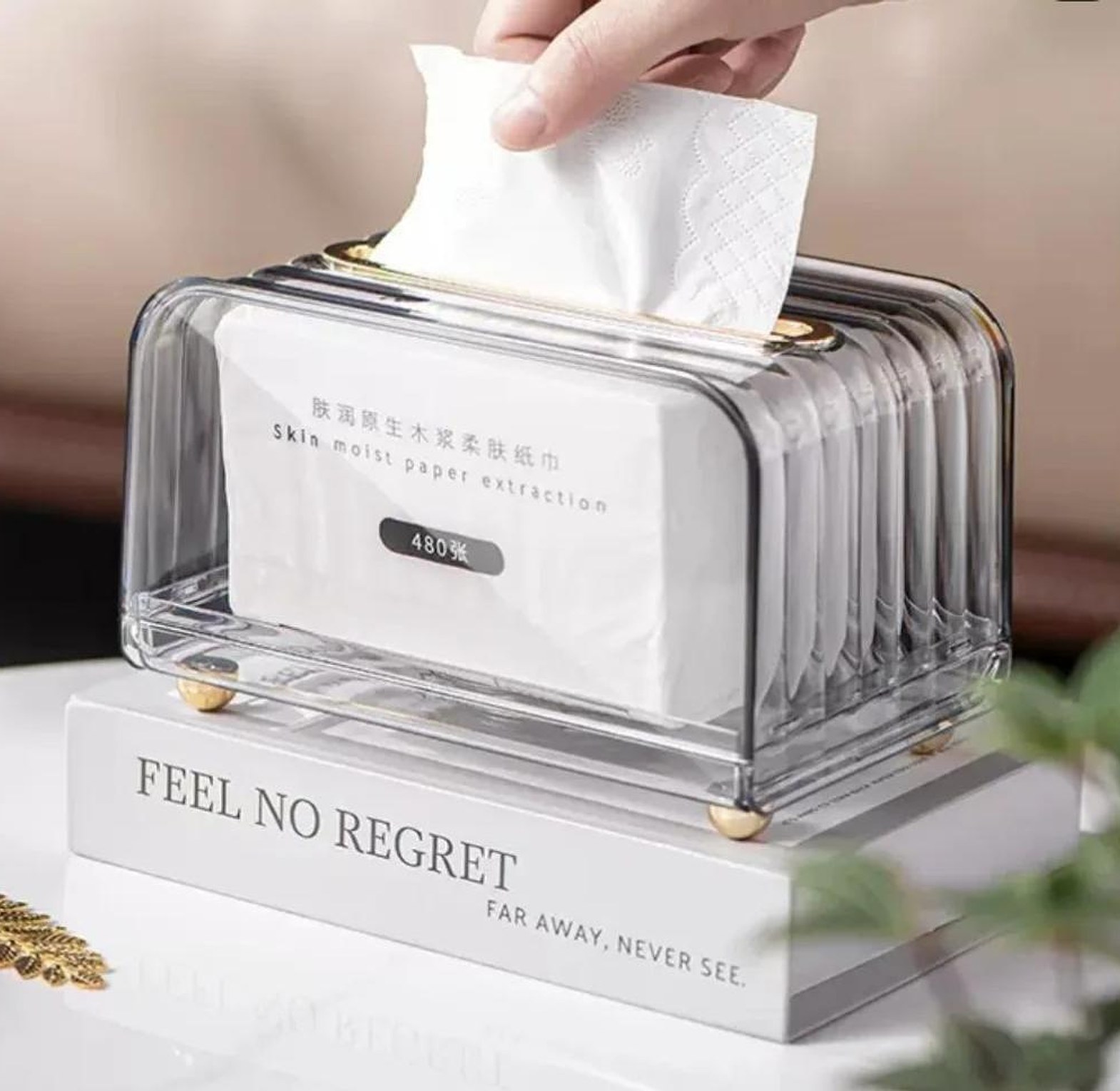 Acrylic serviettes /Tissue box image