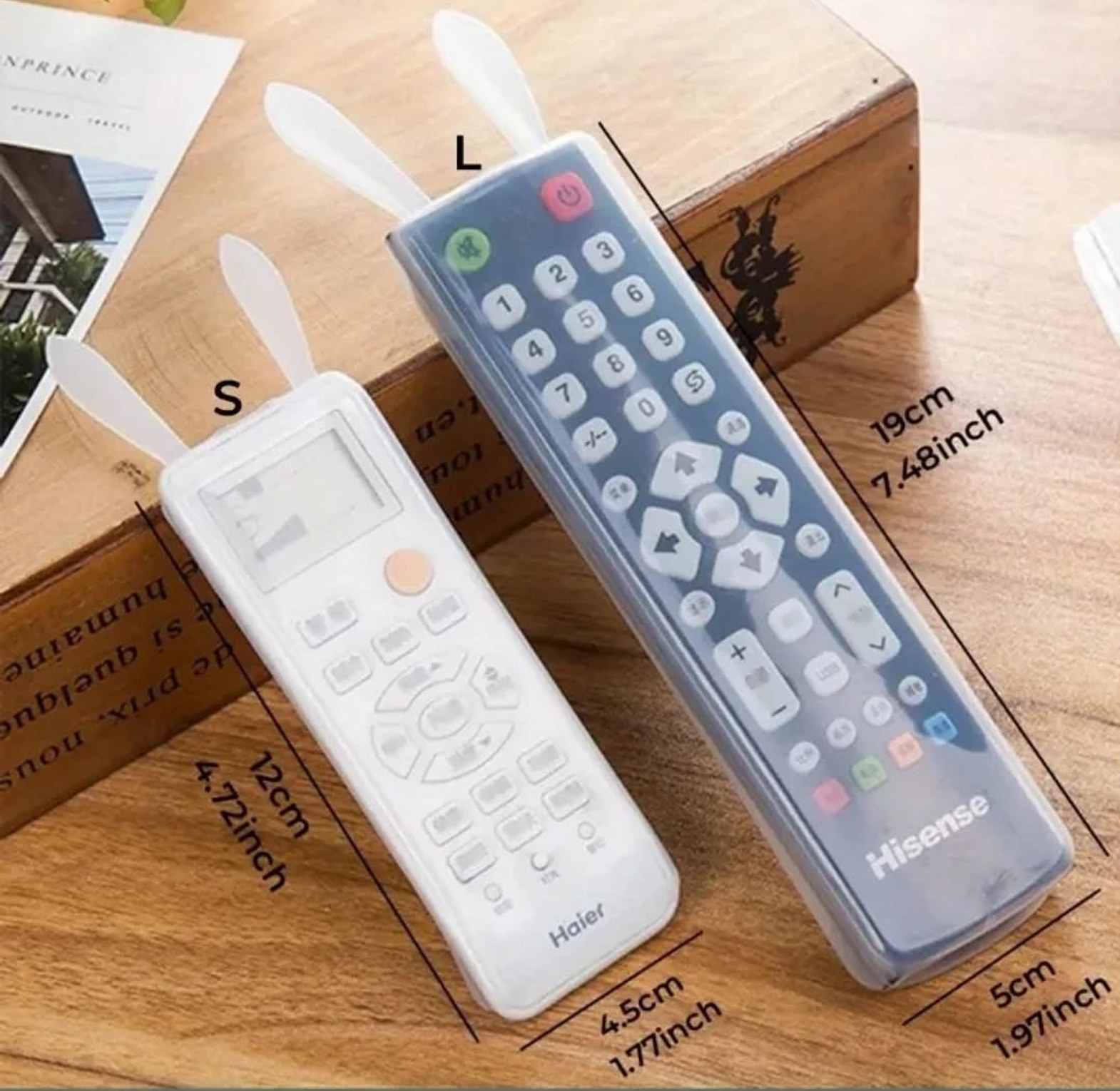 Rabbit Ears Soft Silicone Remote Control Protective Cases image