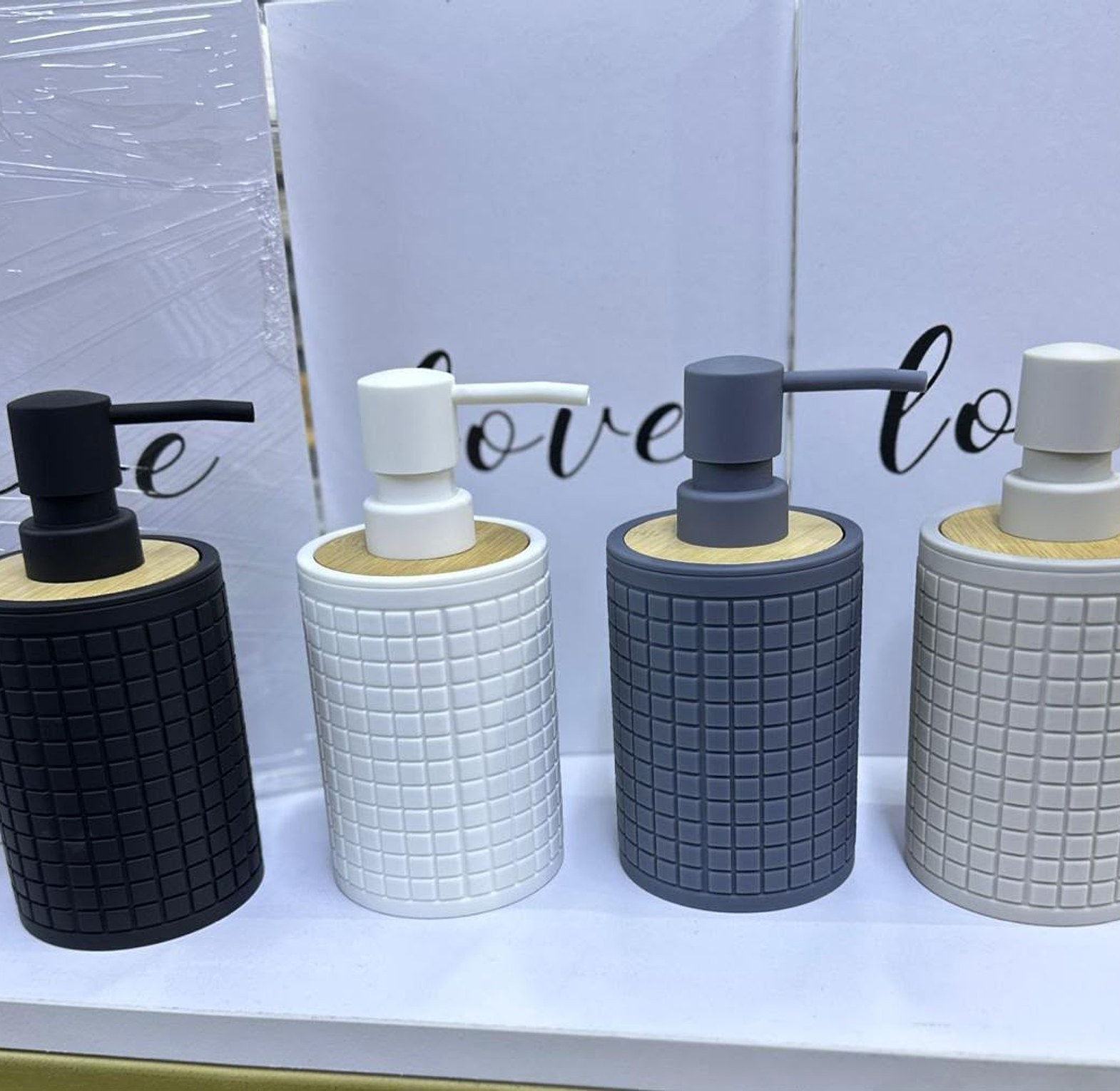 Bamboo Luxury Lotion Pump Bottle image