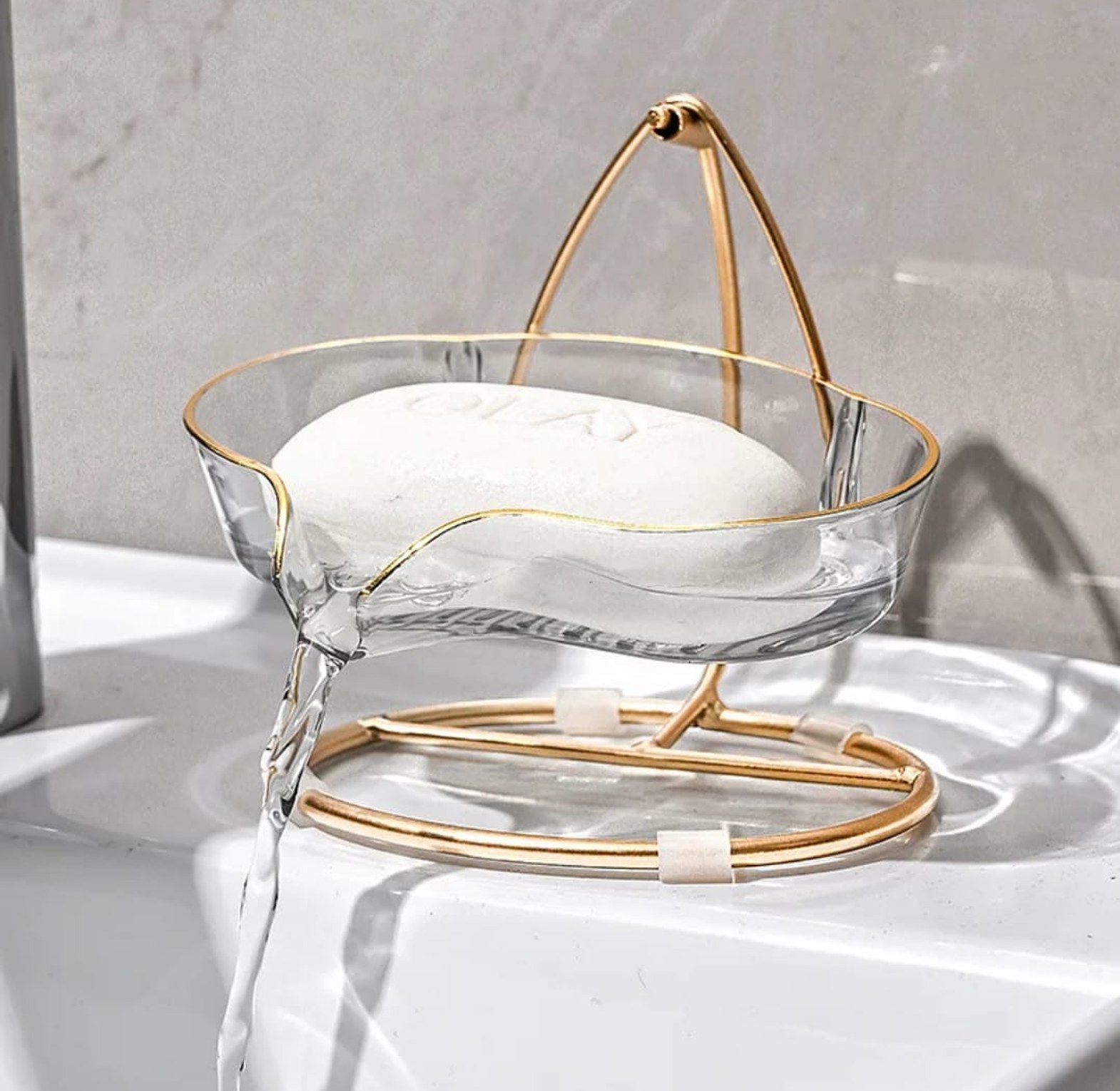 1PC Light Luxury Soap Dish   image