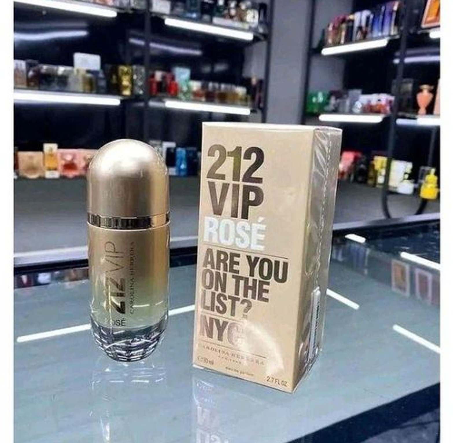 Carolina Herrera 212 VIP Rose Perfumes Long lasting image