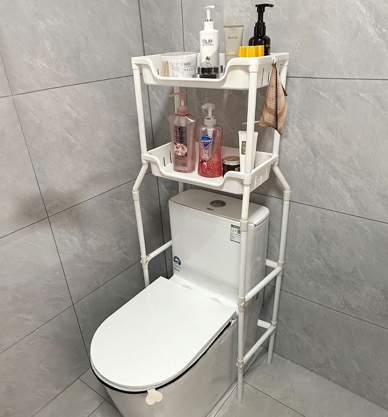 Over the Toilet Storage Rack image