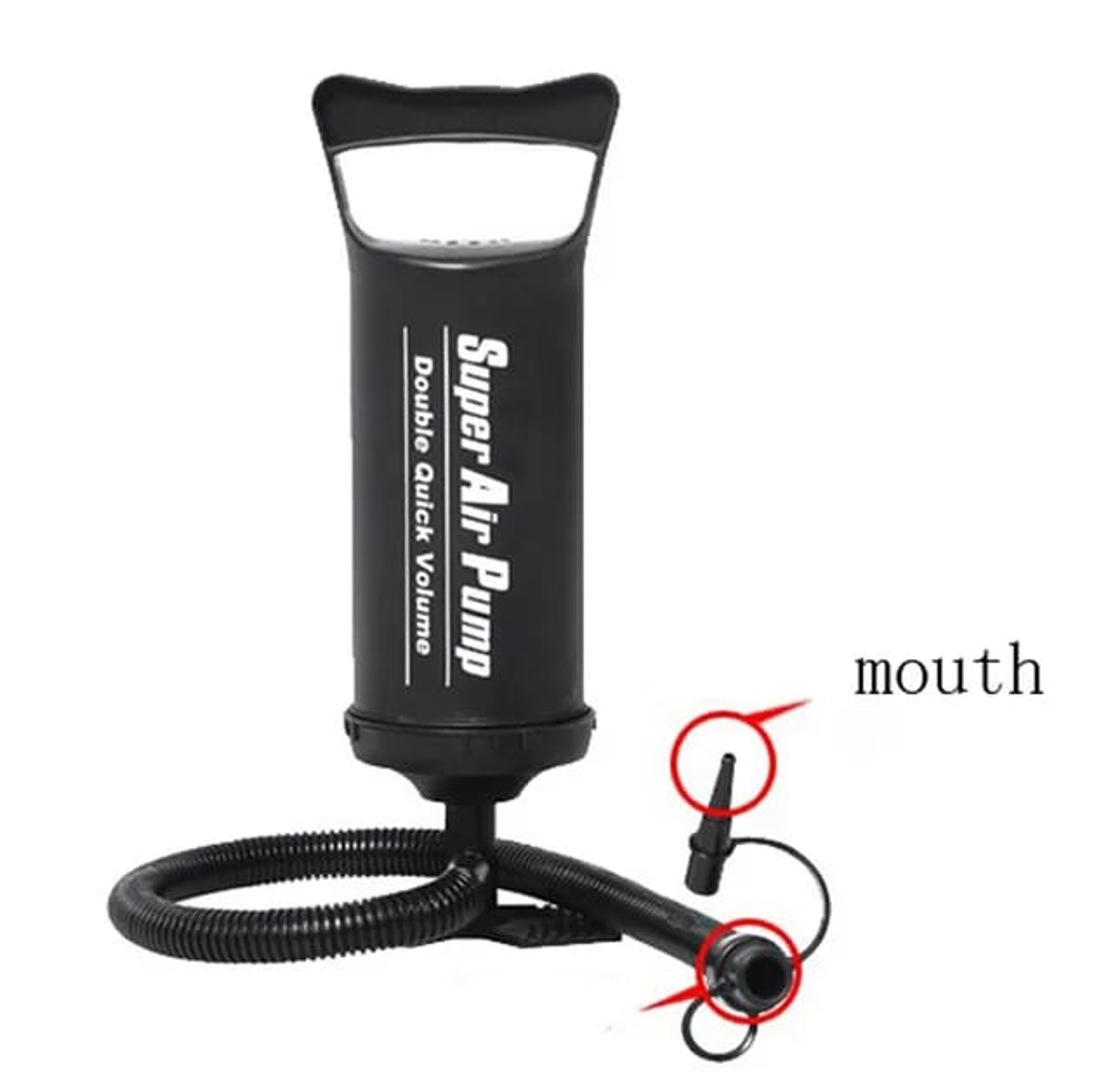 Quick Hand Air Pump for Inflatable Mattress Swimming Ring image