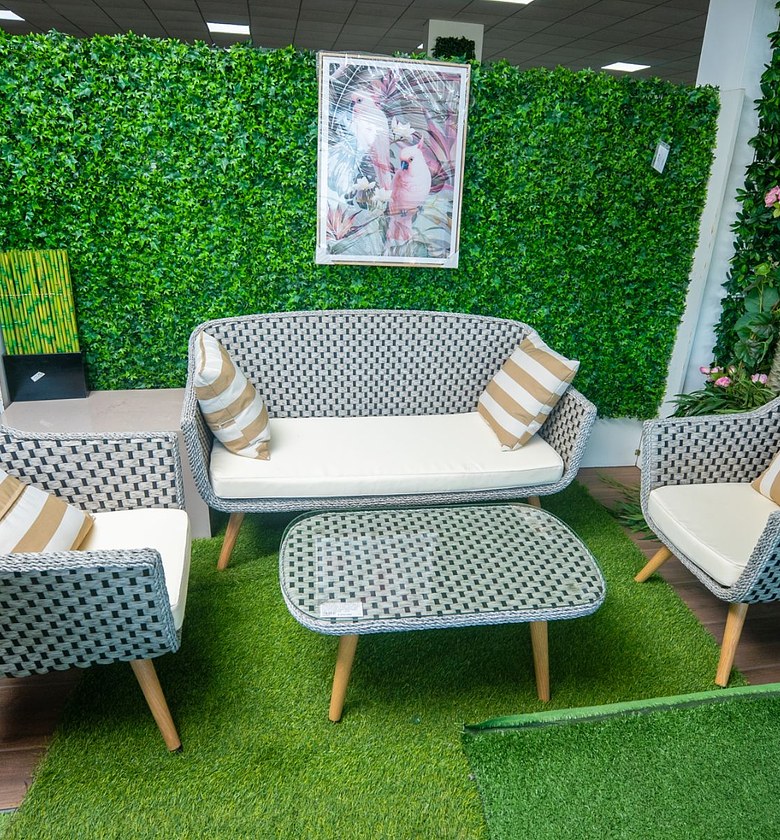GARDEN SET 1 DOUBLE SEAT  image