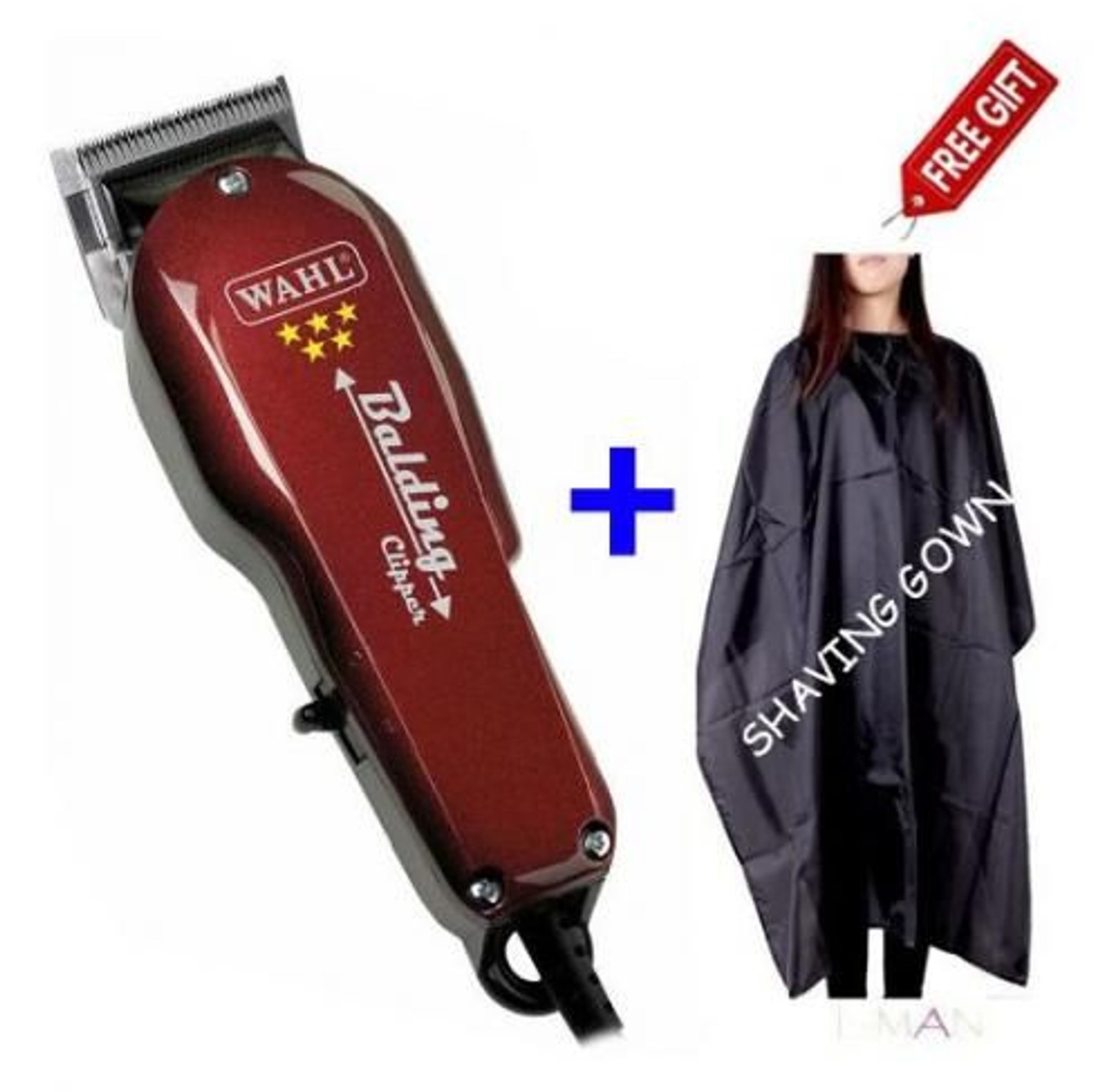 Original Best Quality Wahl Professional Balding Electric Kinyozi Machine Comes With A Free gown image