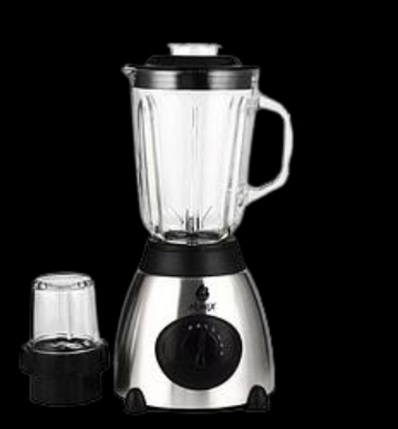 Nunix AK-500 Powerful 2 In 1 Blender With Glass Jar - 1.5L - image