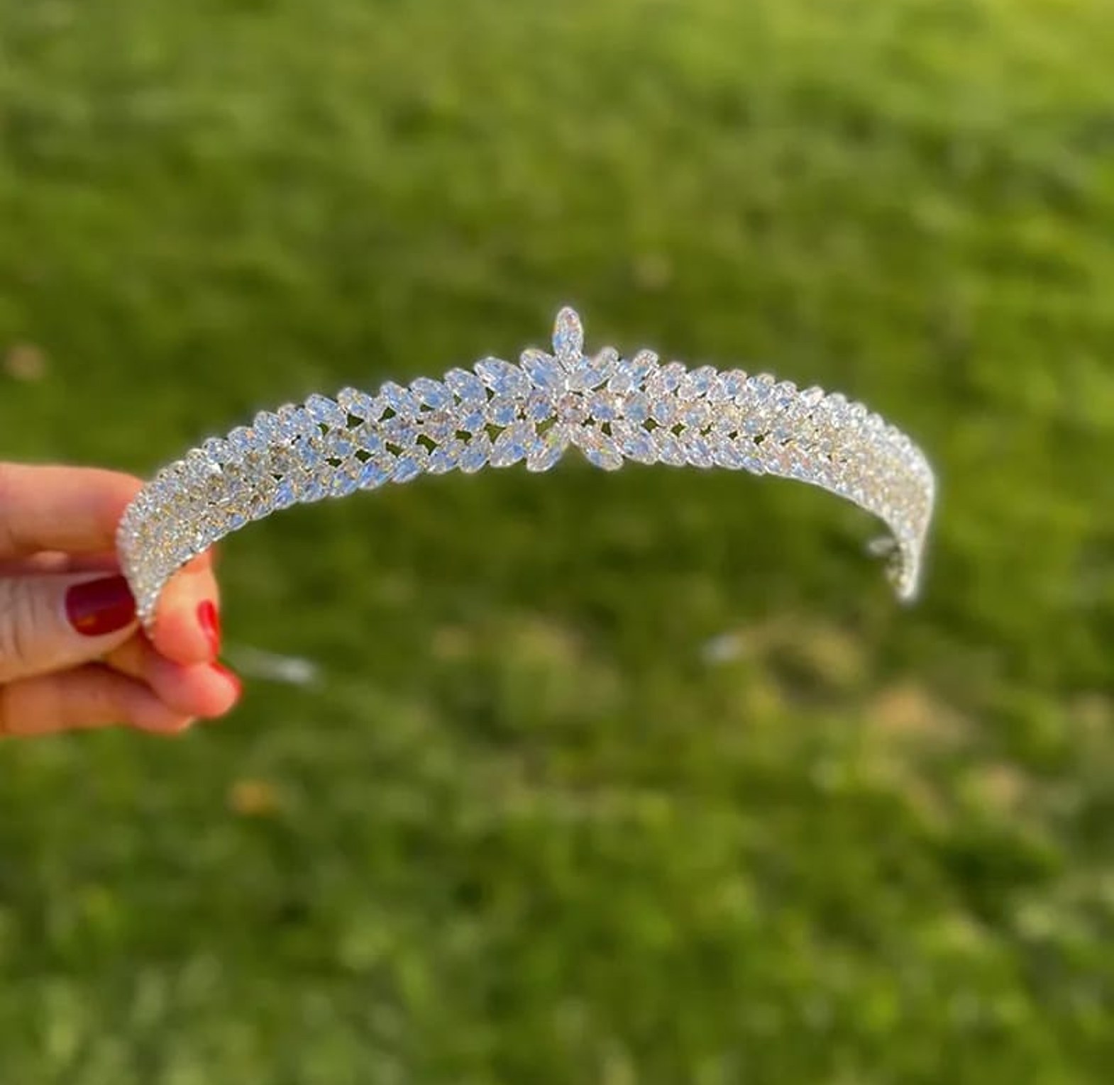 Cubic Zirconia Tiara image