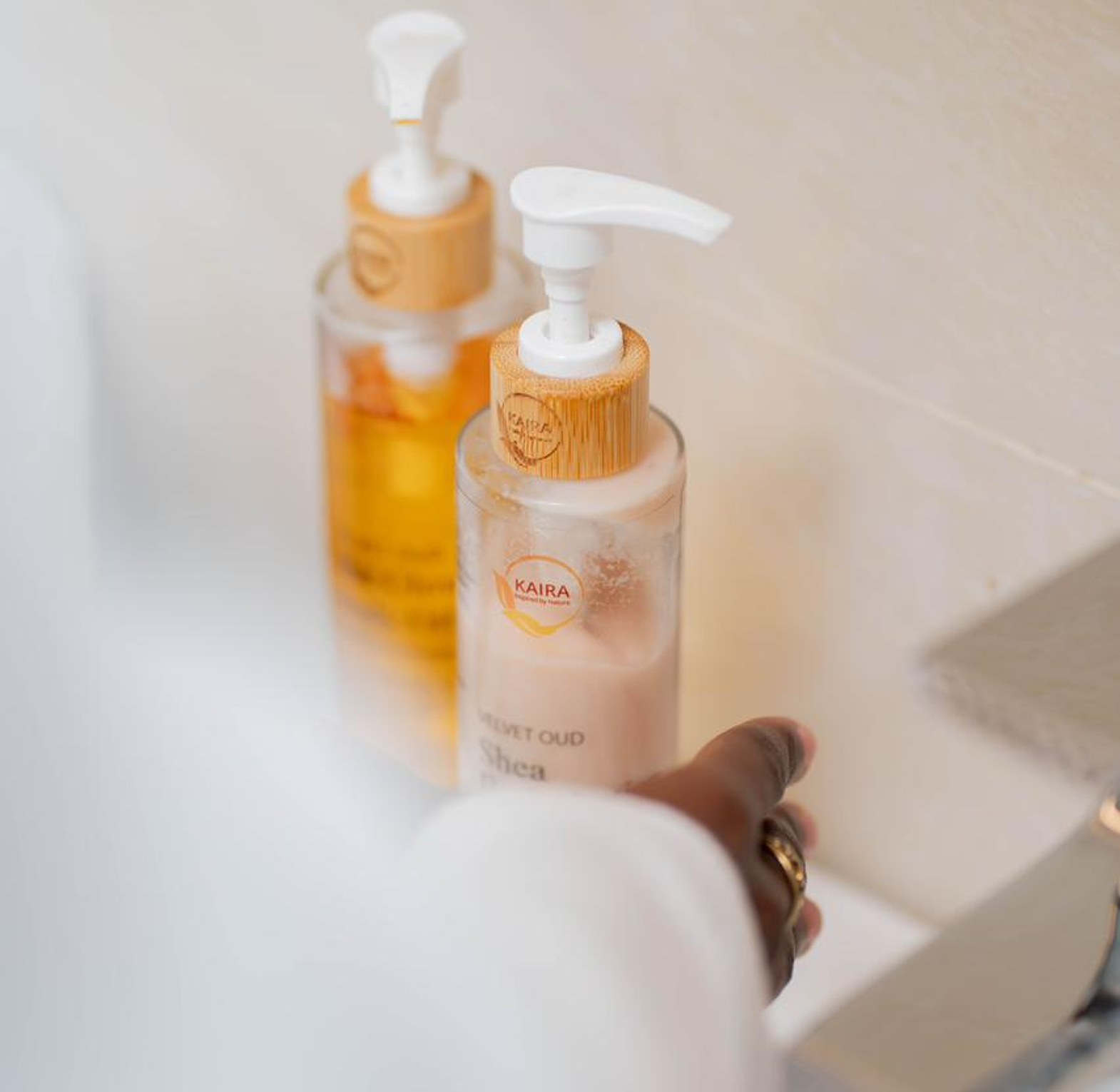 Two Piece body Oil & body Lotion Box image