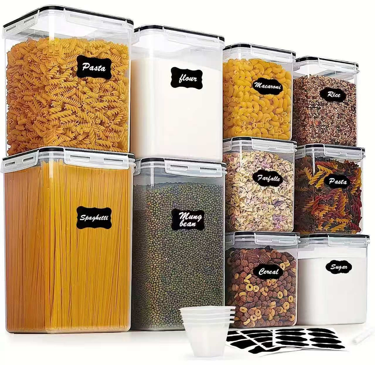 10-Piece Food & Cereal Storage Container Set image