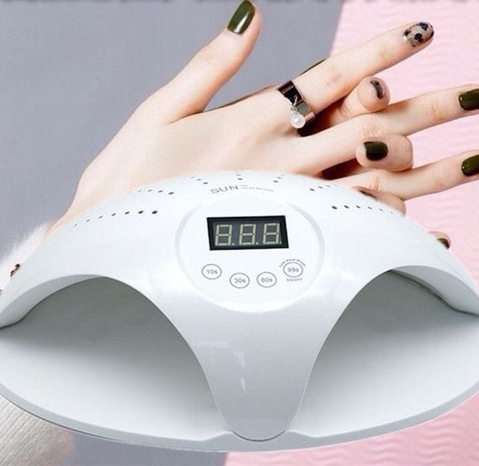 Double  Gel Dryer. Twin gel dryer  Smart Nail laser light image