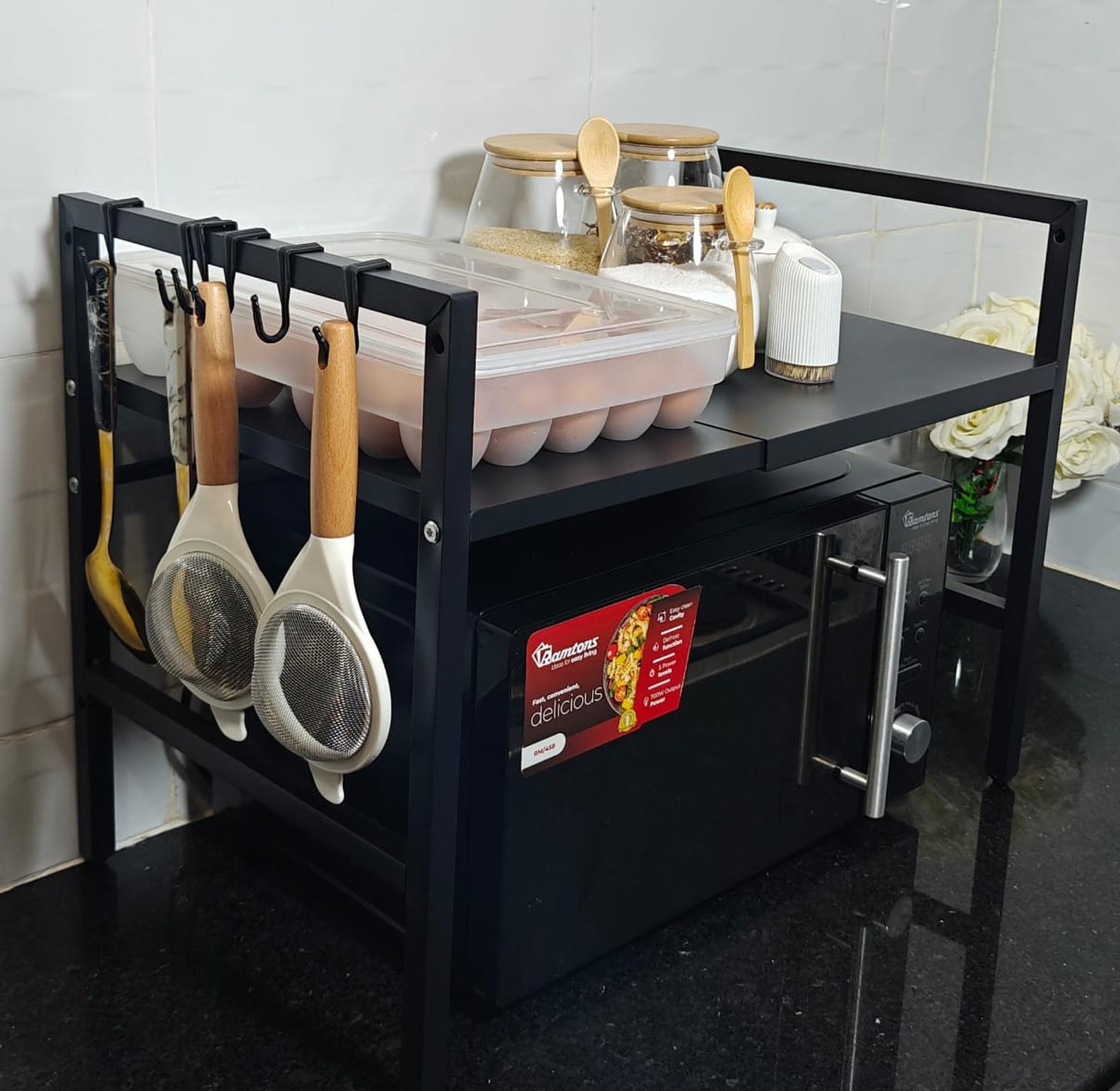 Multi-Functional Microwave Stand image
