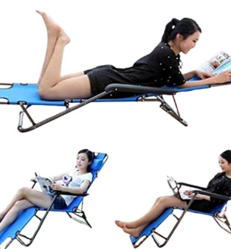 FOLDABLE & PORTABLE OUTDOOR CAMPING  CHAIR image