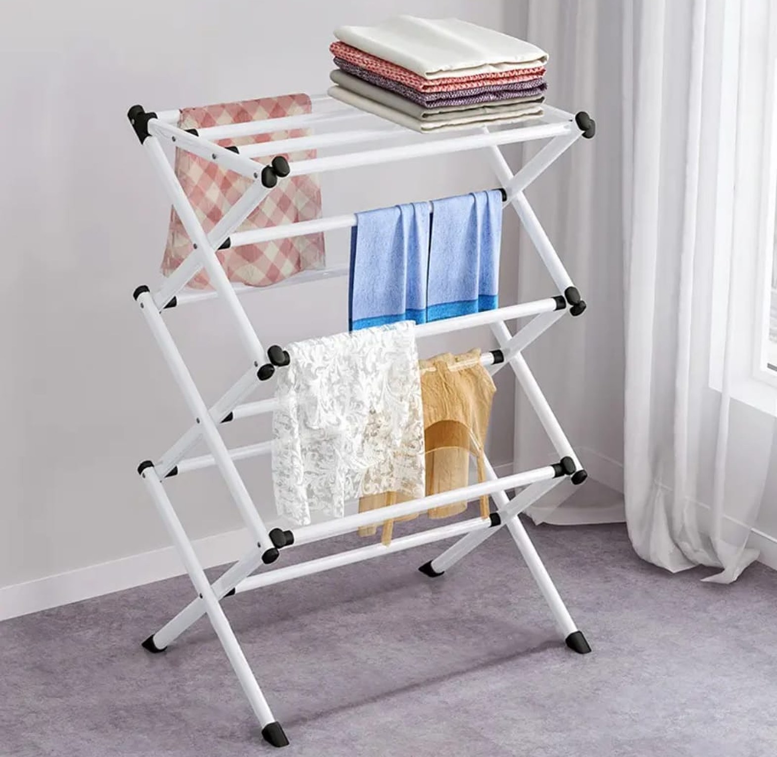 Simple Retractable Drying Rack  image