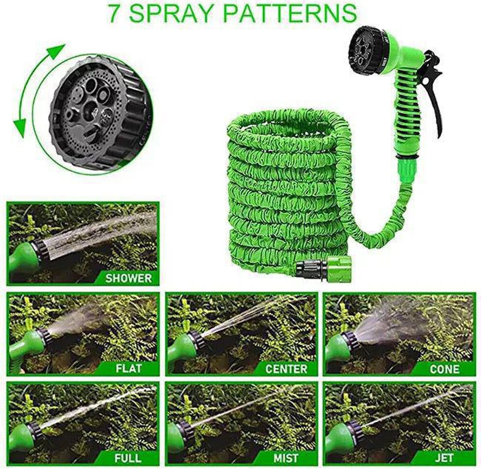 Magic Flexible Expandable Garden Hose Pipe 150ft/45m image