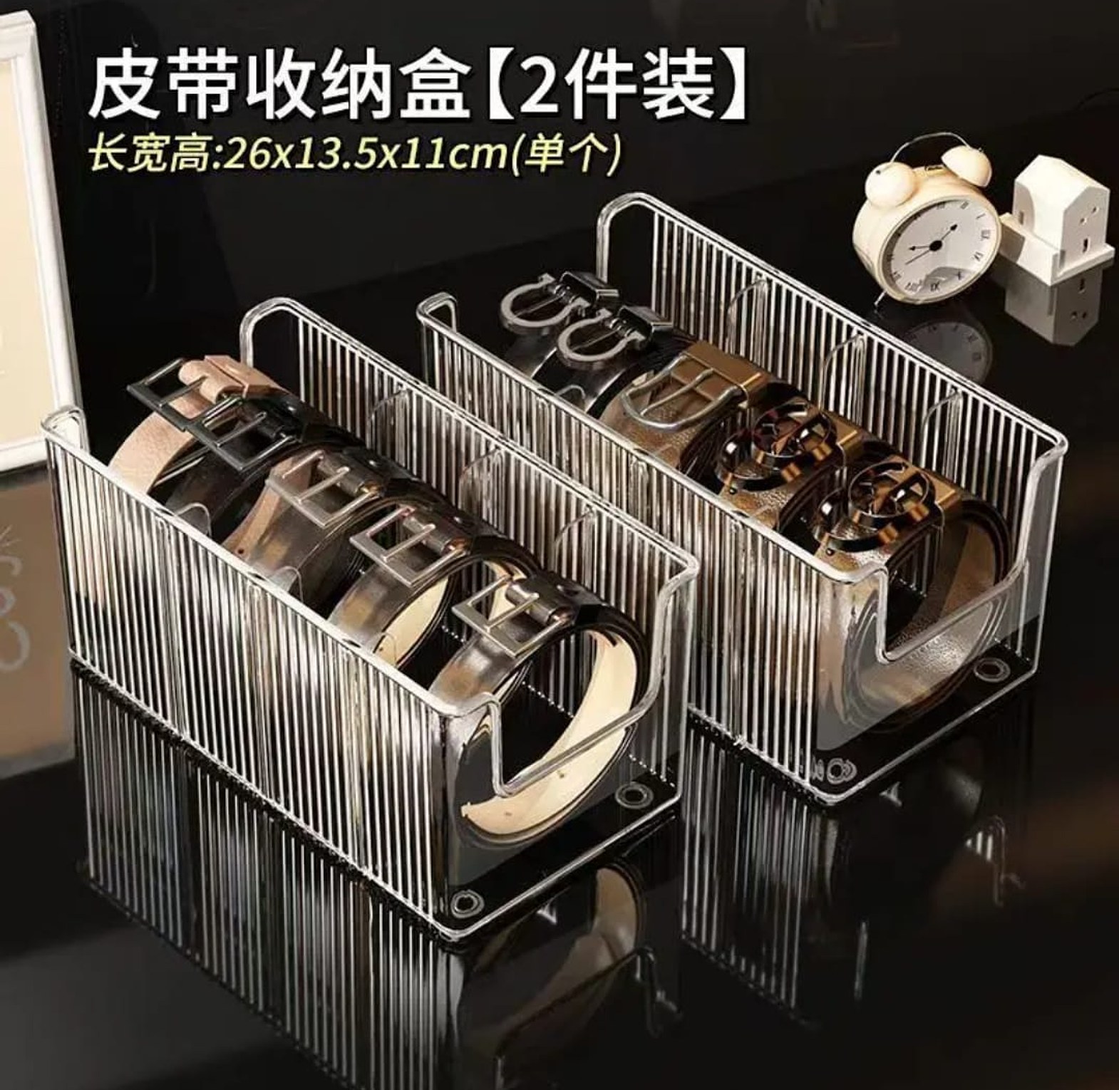 Large Capacity Stackable Storage Organizer Box image