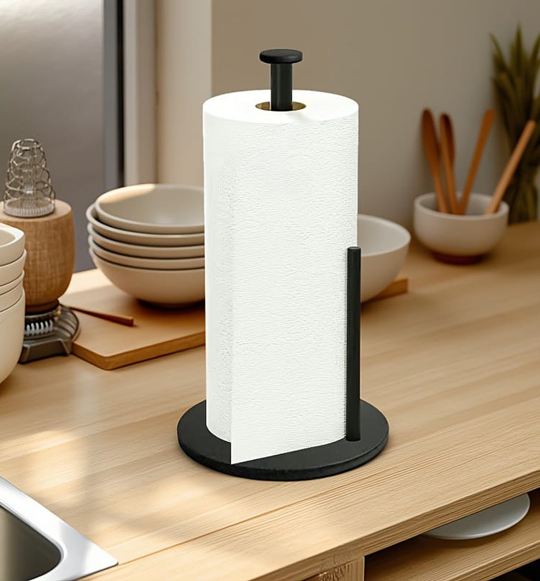 Stainless Steel Vertical Paper Towel Holder image