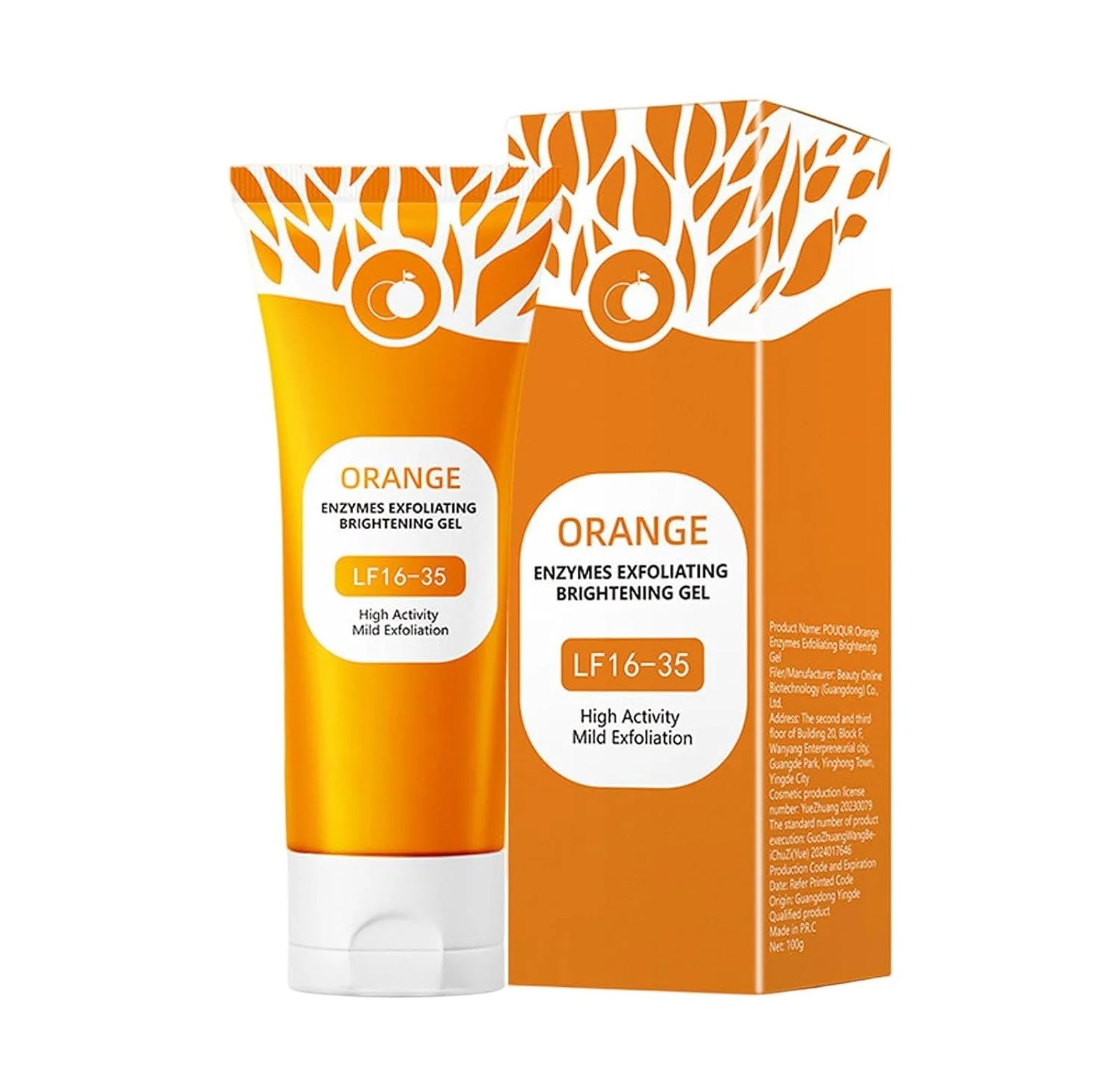 Orange exfoliating gel image