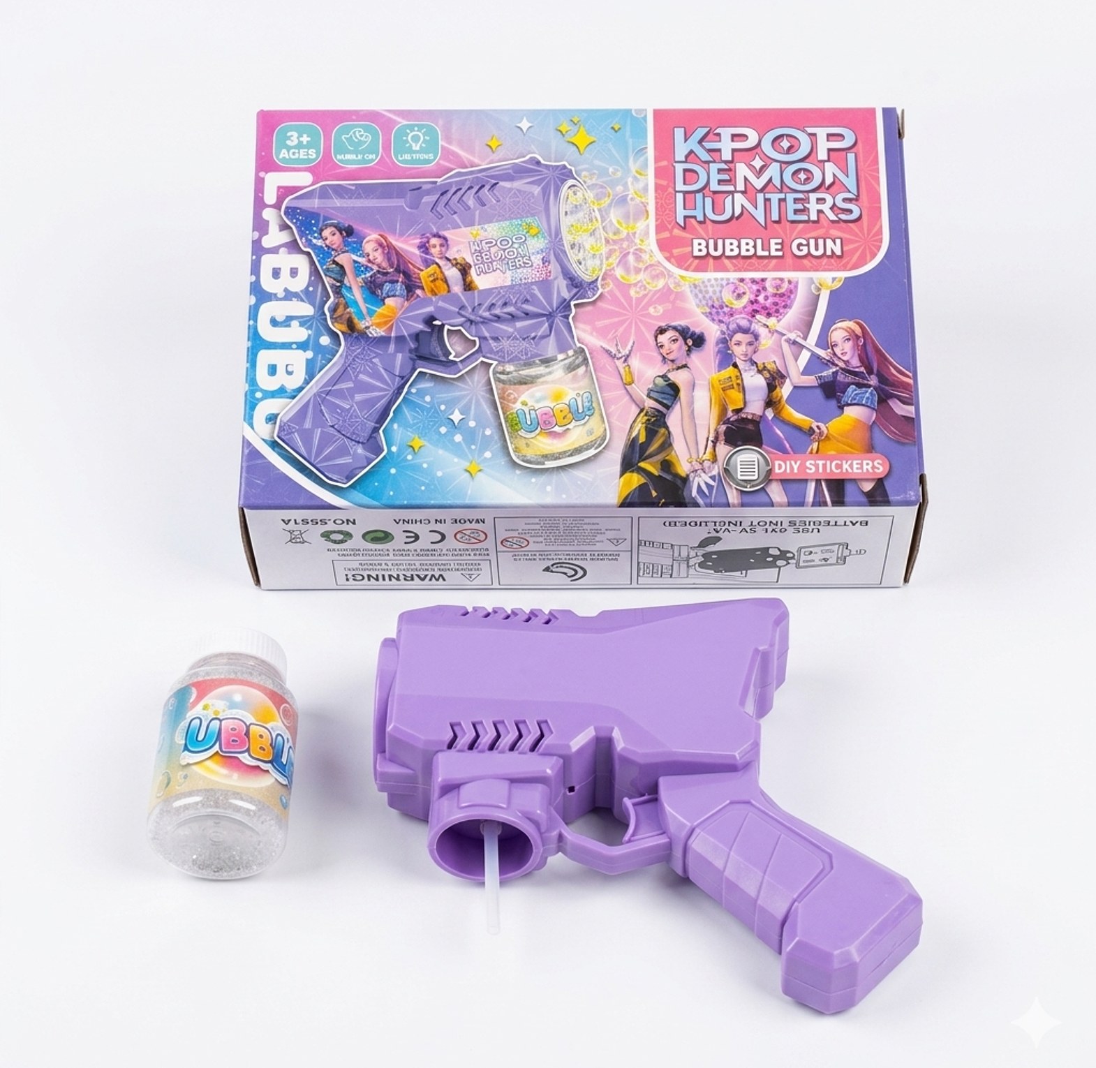Automatic Bubble Gun Toy Electric Bubble Blaster Machine for Kids Birthday Parties and Outdoor Play image