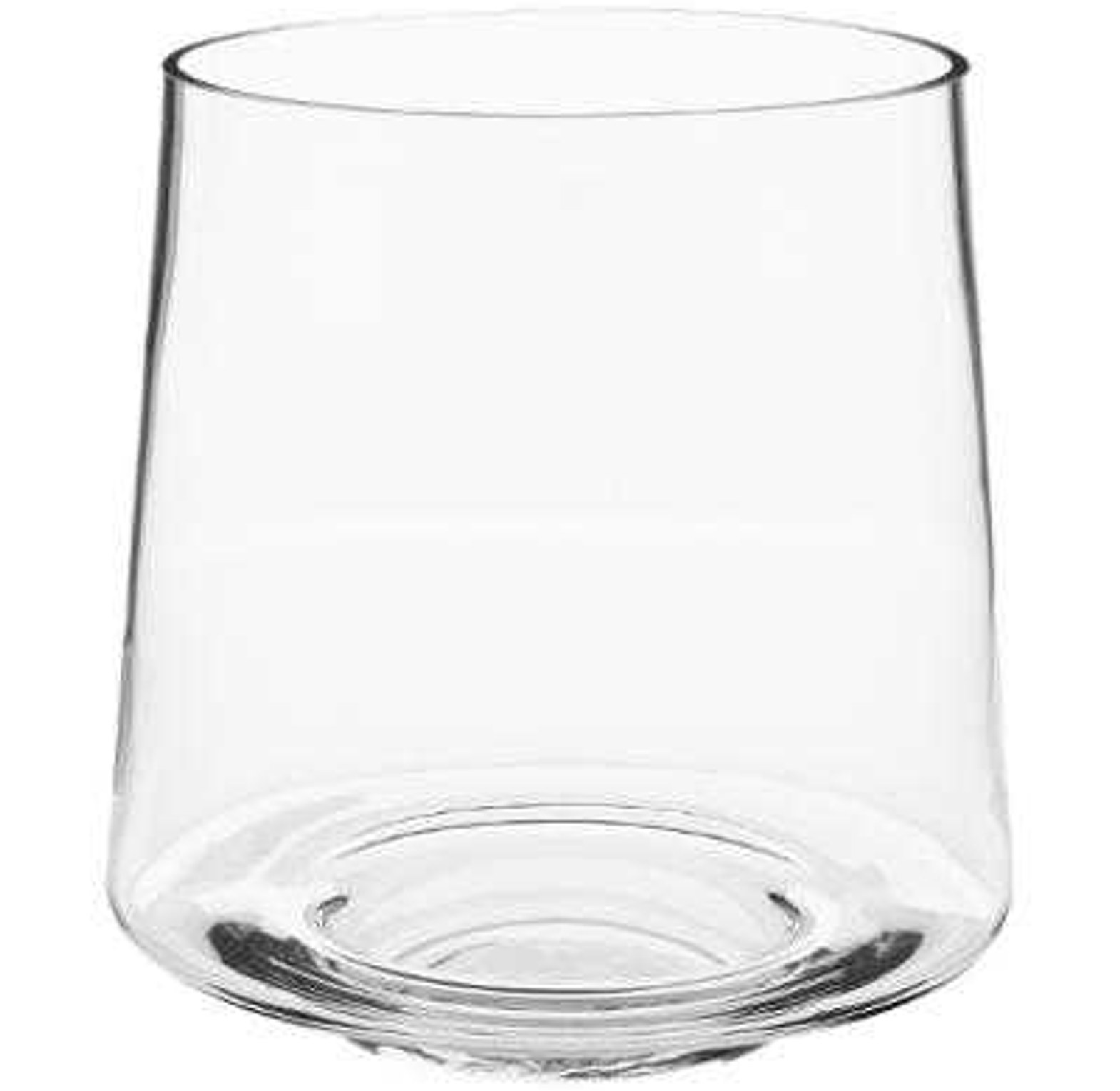 VASE GLASS 18X18.5 CM CLR image