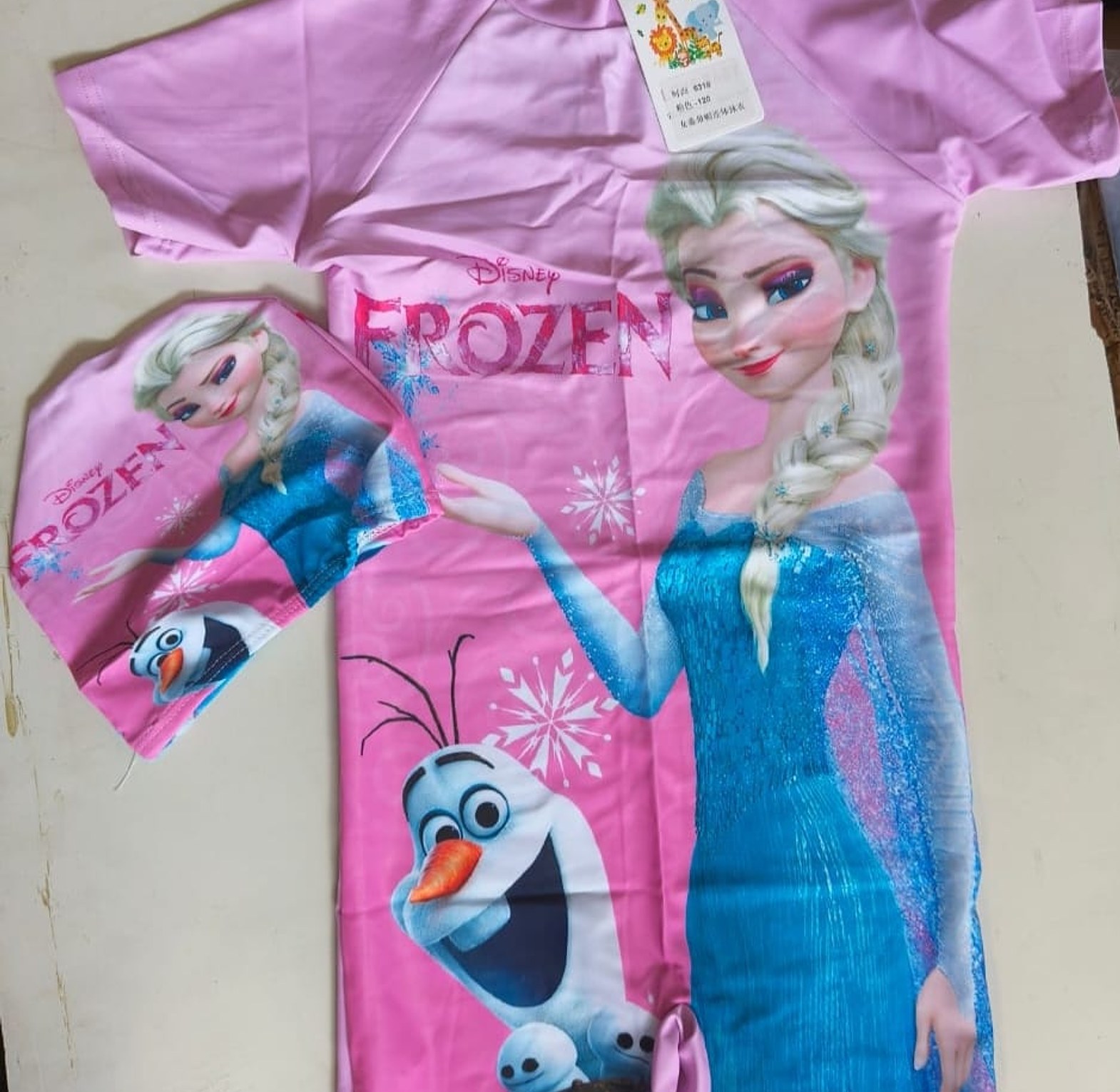 One-Piece Girl's/Boy's Swimsuit Costume image
