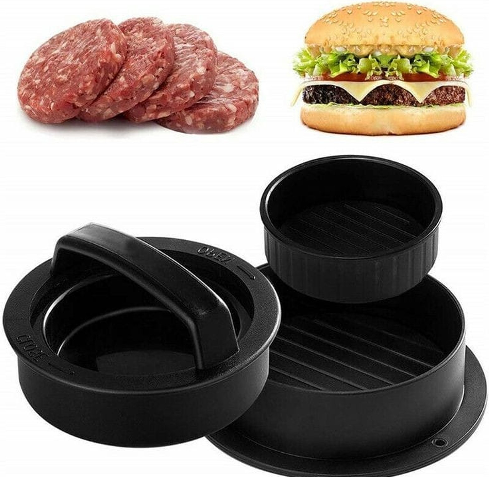 Plastic Burger Meat Press, Hamburger Mold and Press image