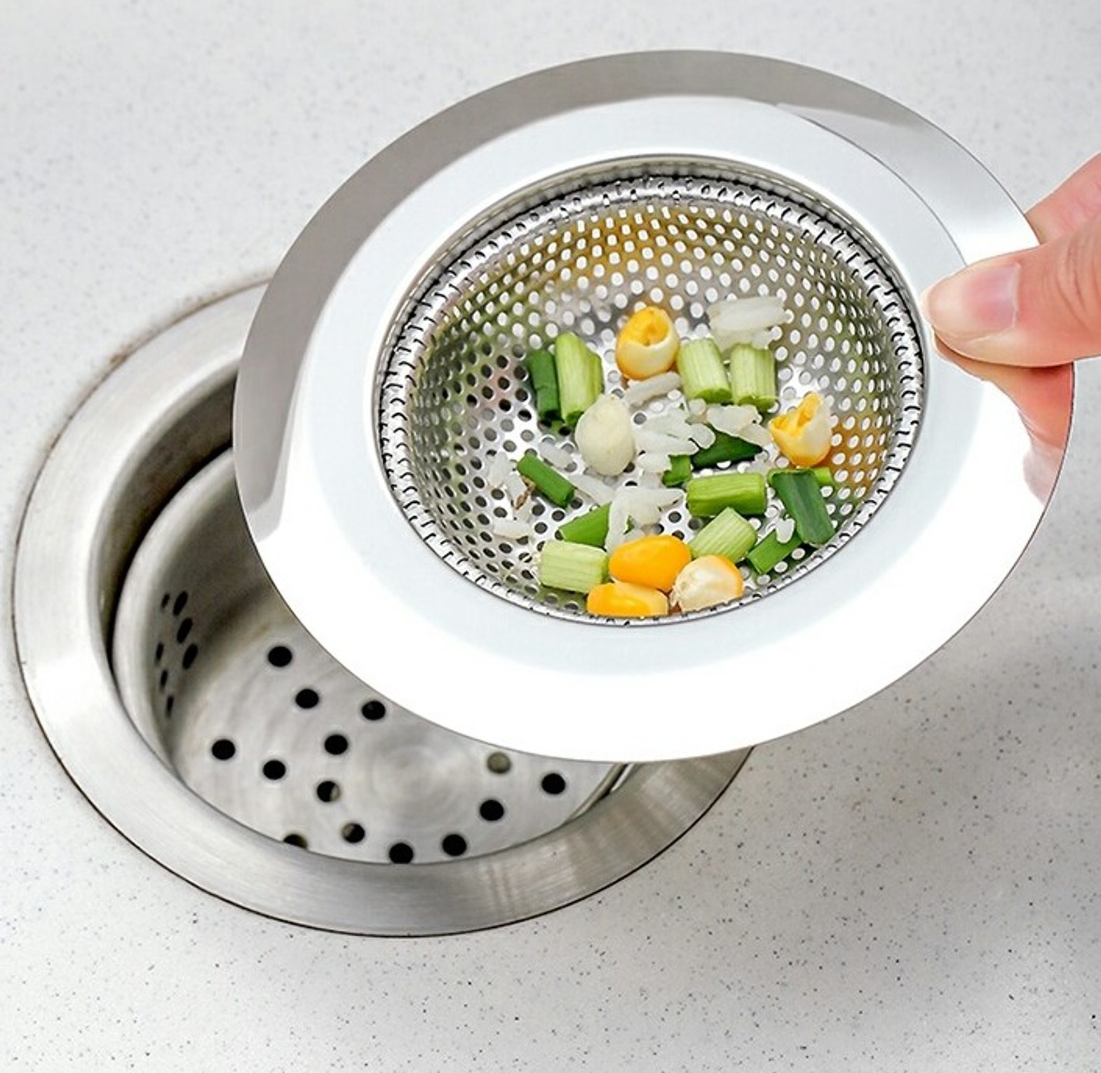 Stainless Steel Sink Strainer  image