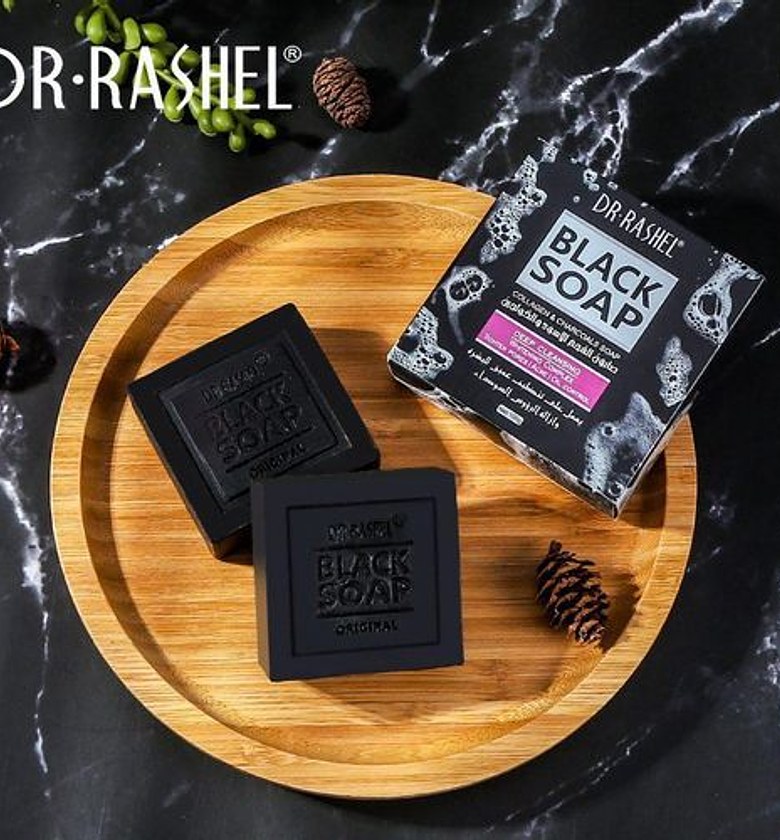 Dr rashel black soap  image