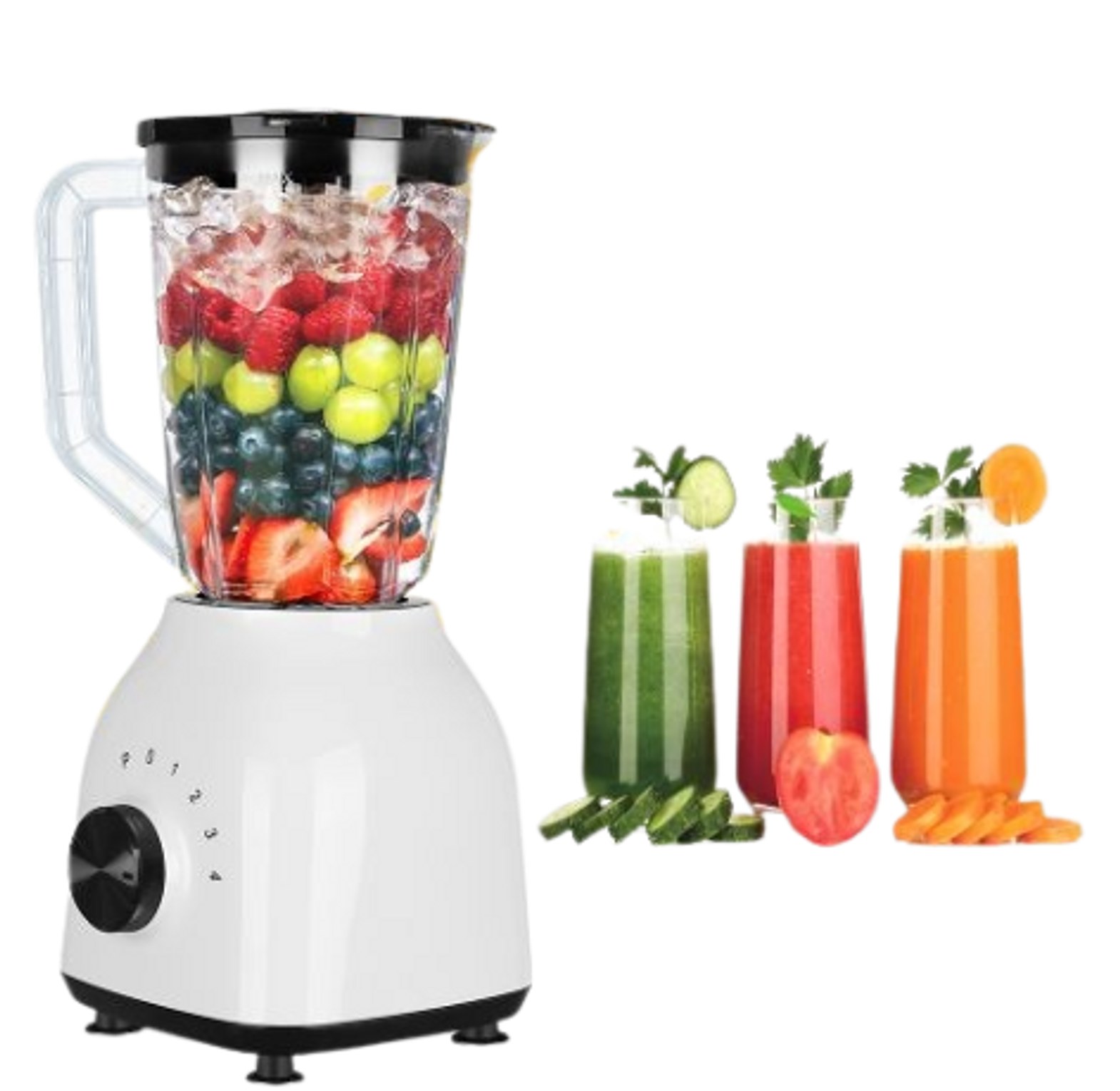Blender. AILYONS 2-in-1 Blender with Grinding Machine.  image