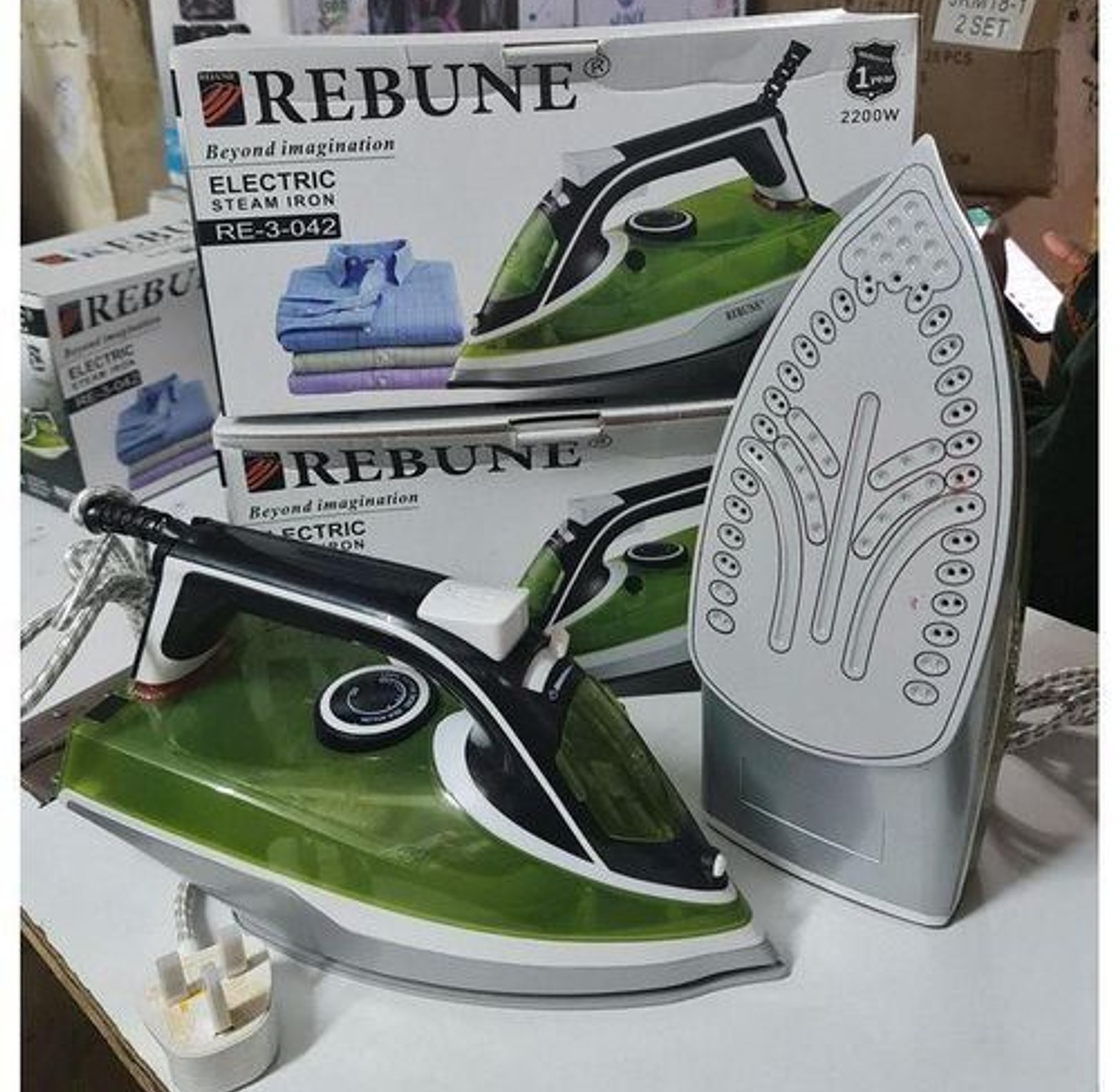 Rebune Steam Commercial Iron Box. BEST QUALITY HIGHLY RECOMMENDED image