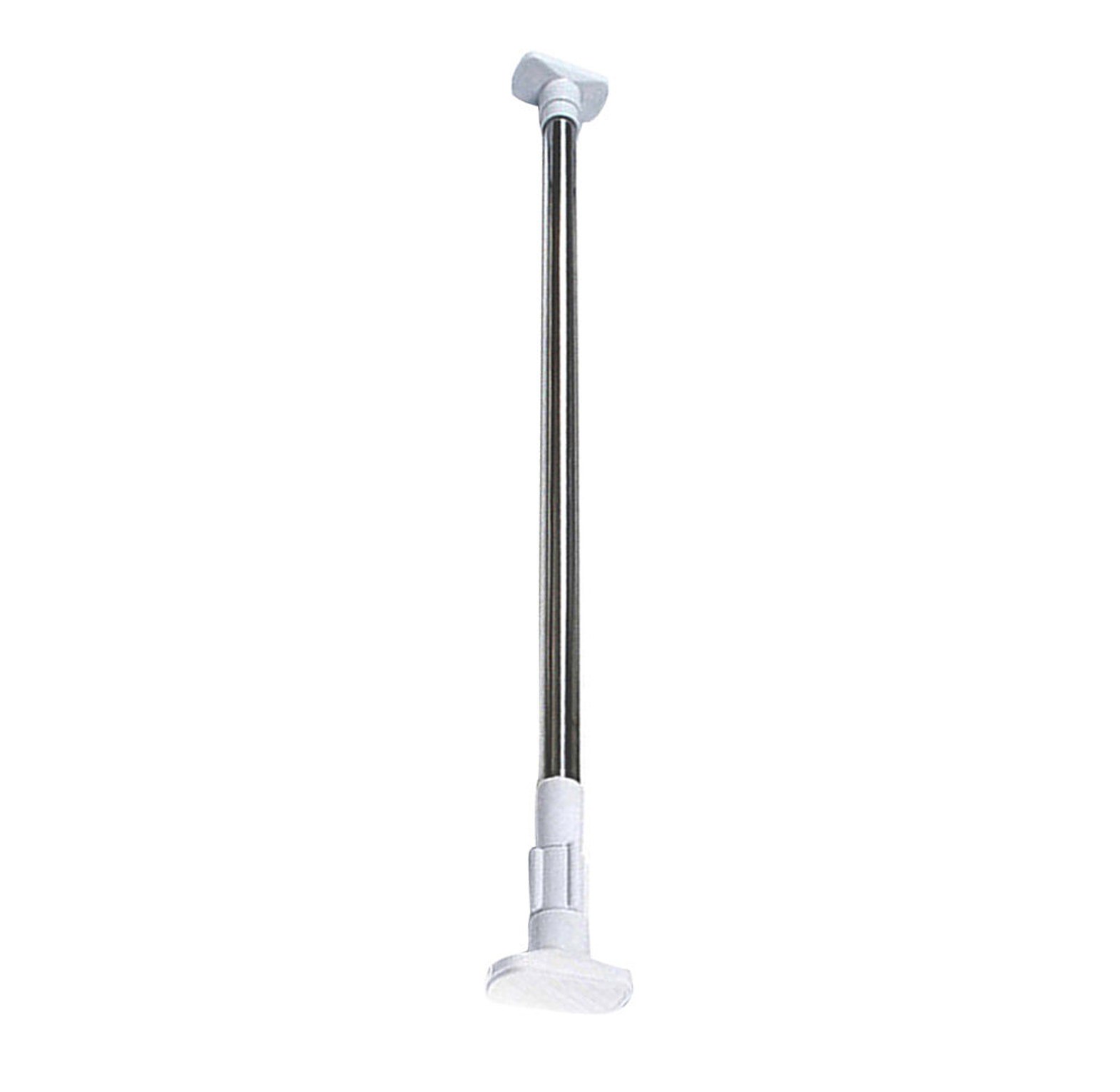 Multipurpose Adjustable Stainless Steel Tension Rod for Curtains, Wardrobe & Shower – No-Drill DIY Installation 140-260cm image