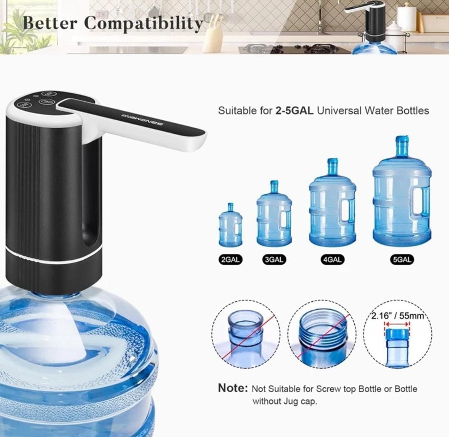 Portable Water Dispenser Pump image