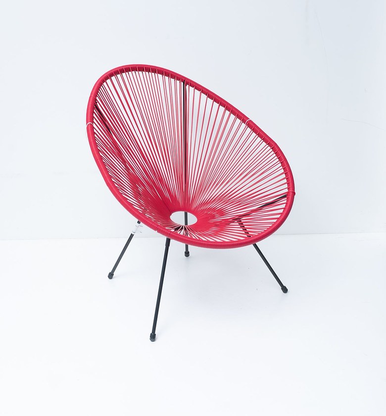 CHAIR RED #REF:RC-194-1 R image