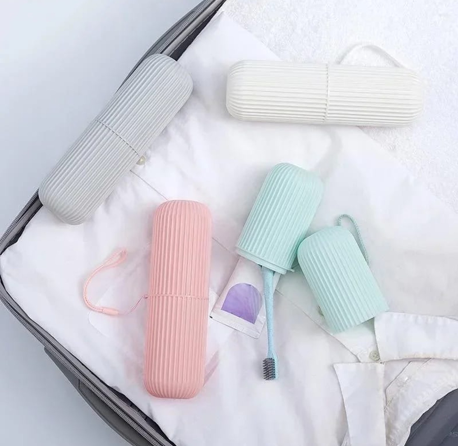Travel toothbrush holder image