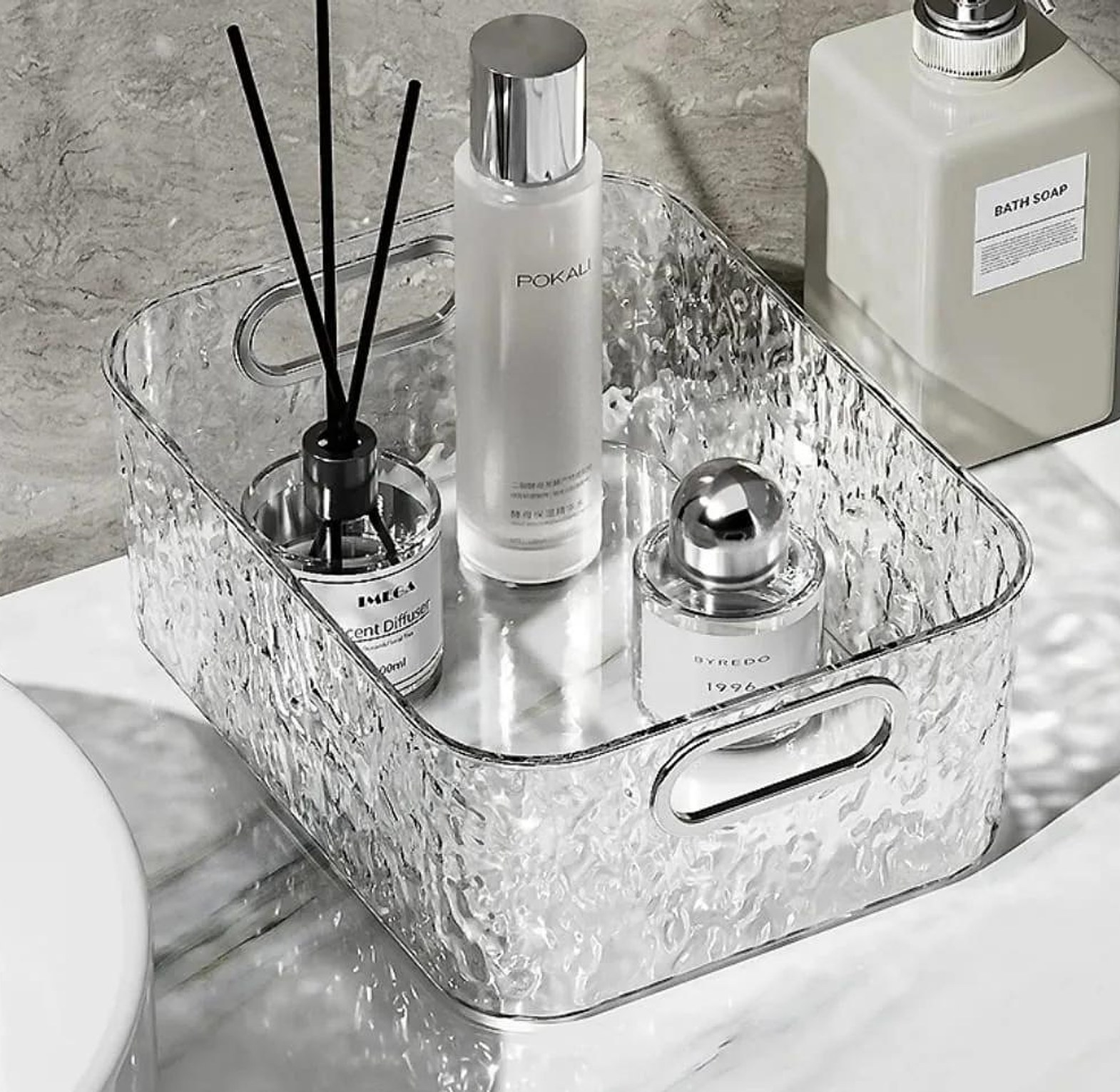 Acrylic multipurpose storage organizers image