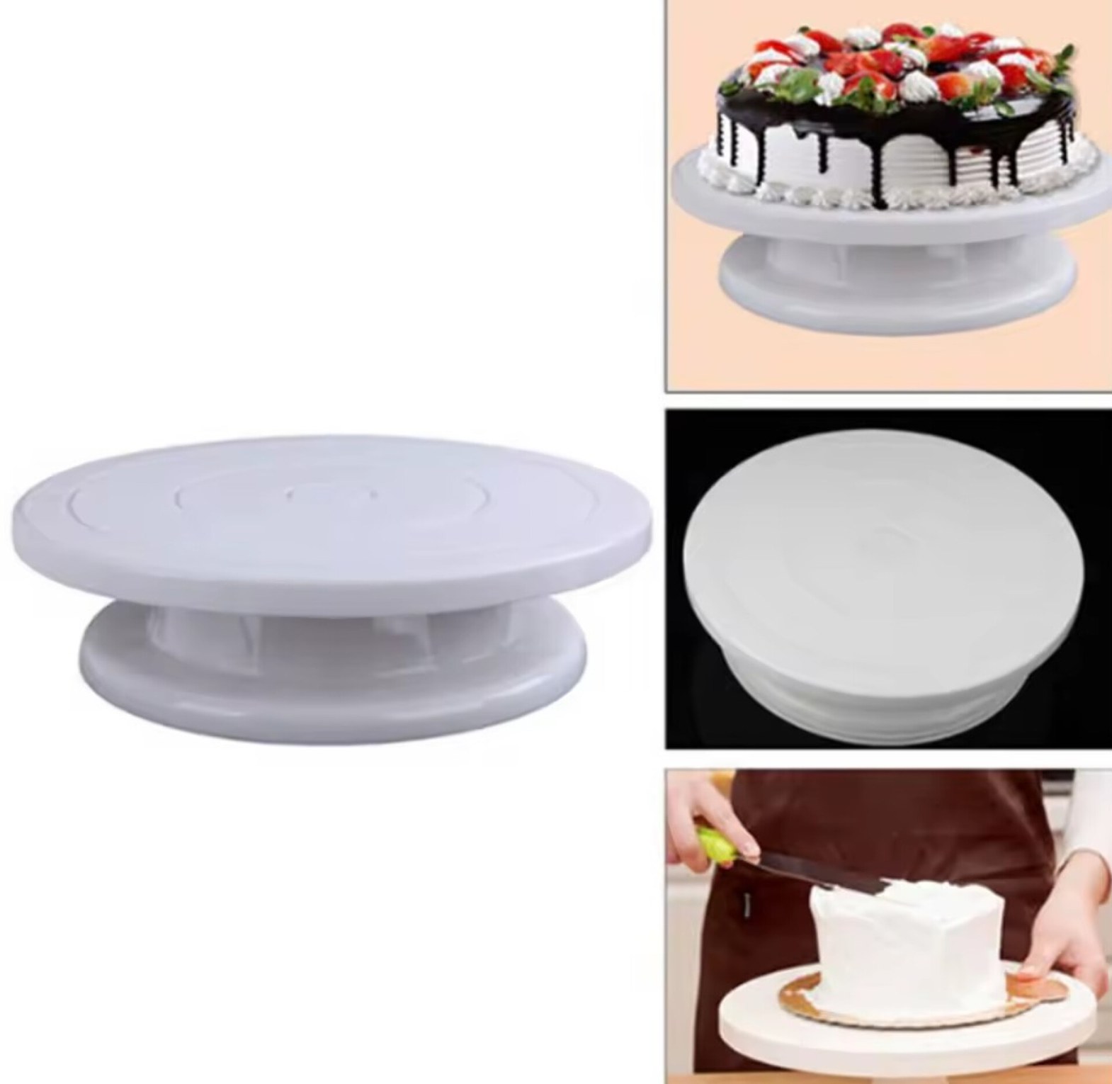 Rotating Cake Turntable image