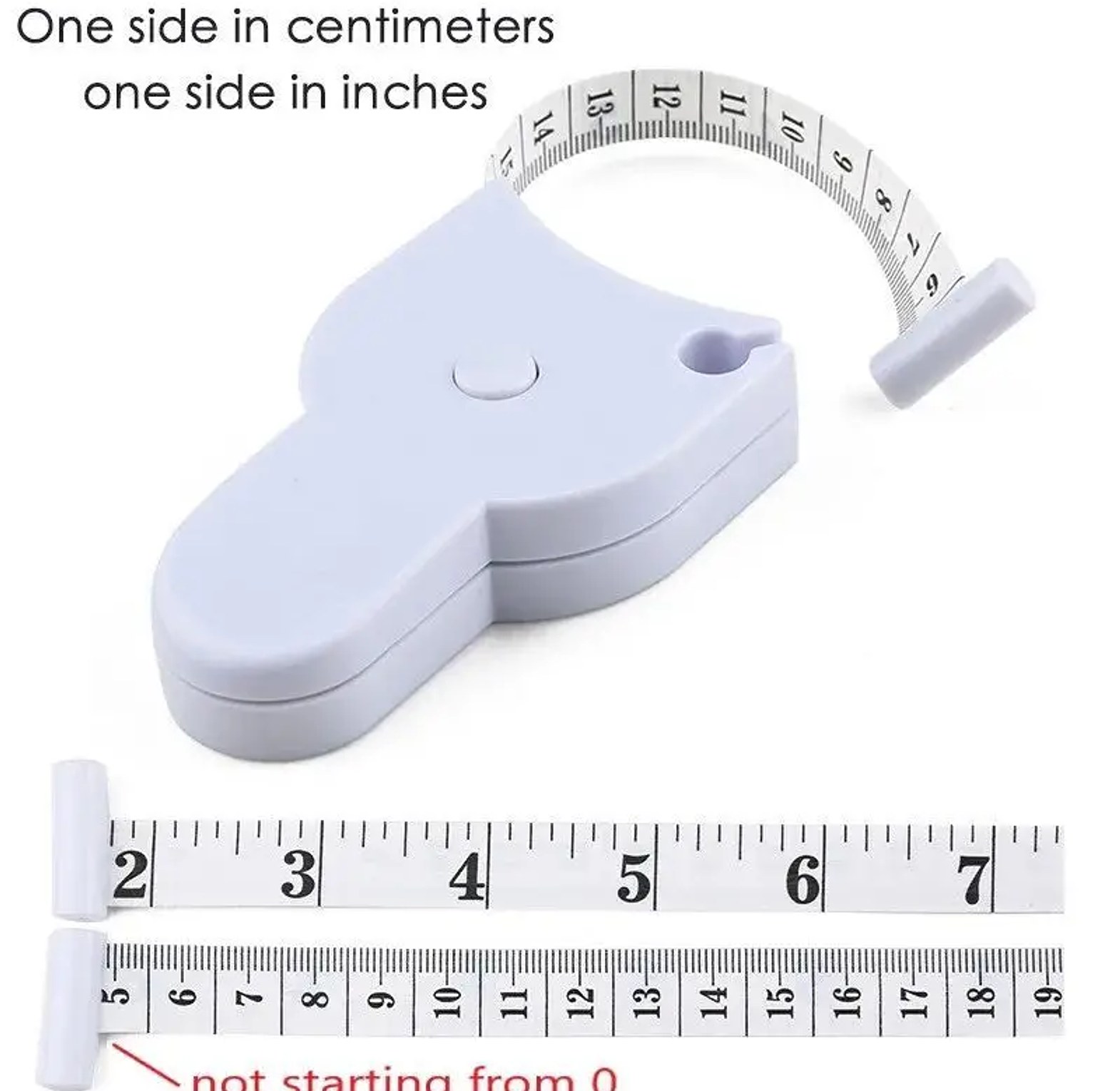 Body Measuring Tape, Retractable Measurements Tape image