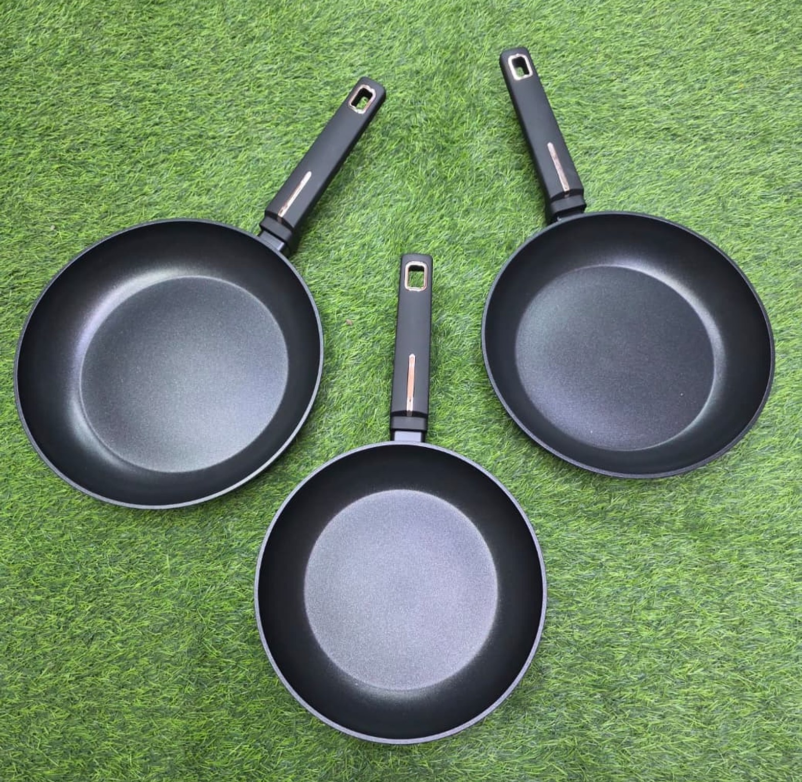 Premium Granite Induction Frying Pan with Cabo Handles image