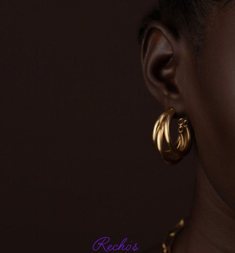 3 tire earrings  image