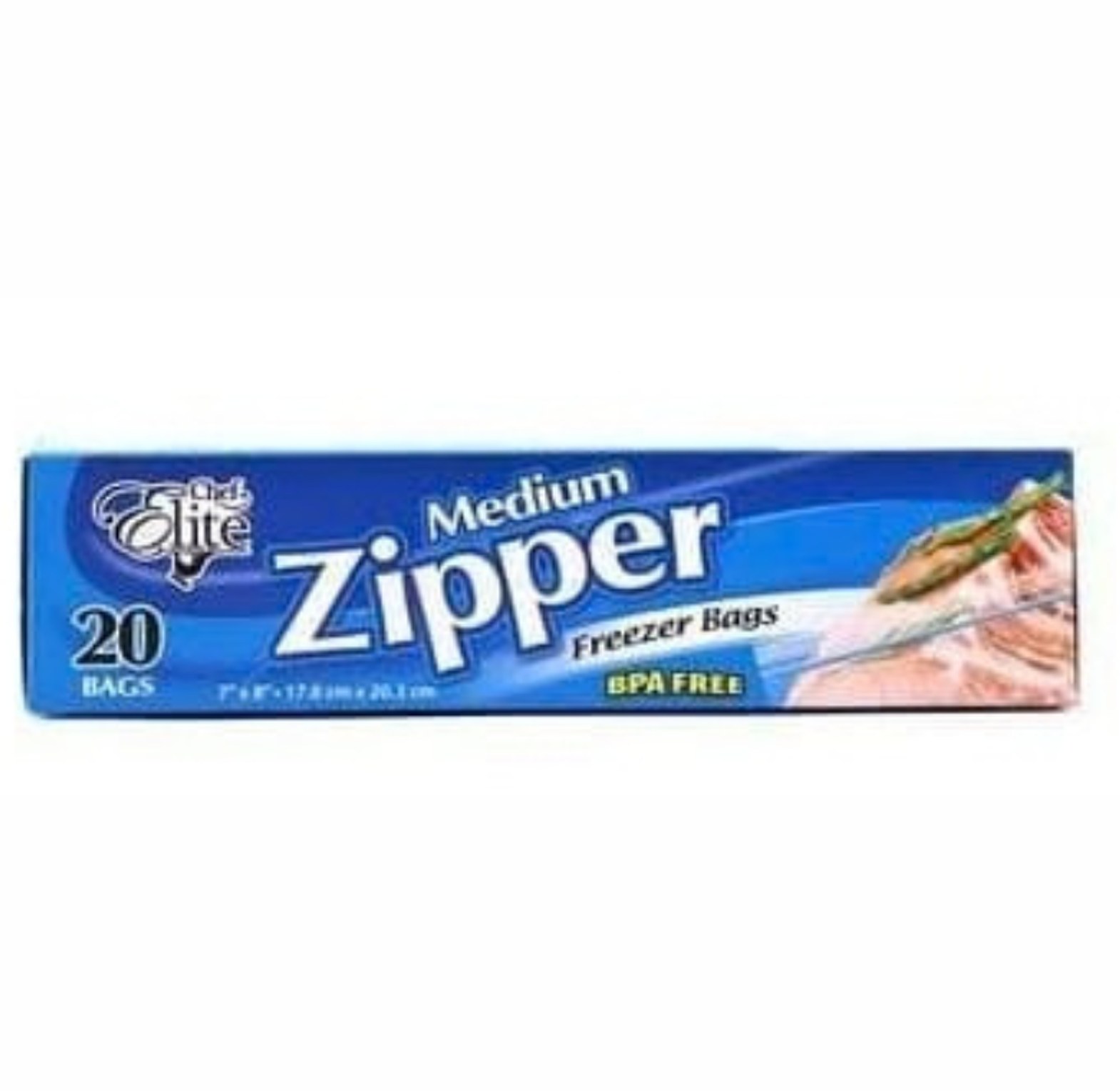 Heavy-Duty Reusable Airtight Fridge Zipper Storage Bags image