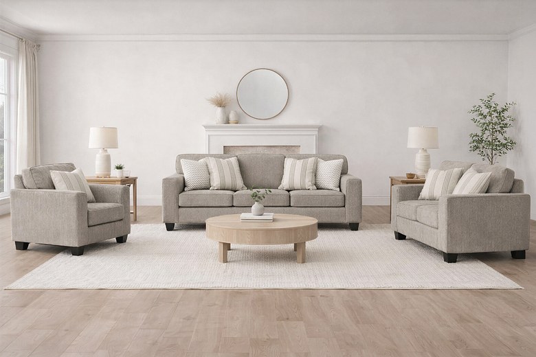 DARWIN 7 Seater Fabric Sofa (3+2+1+1) image
