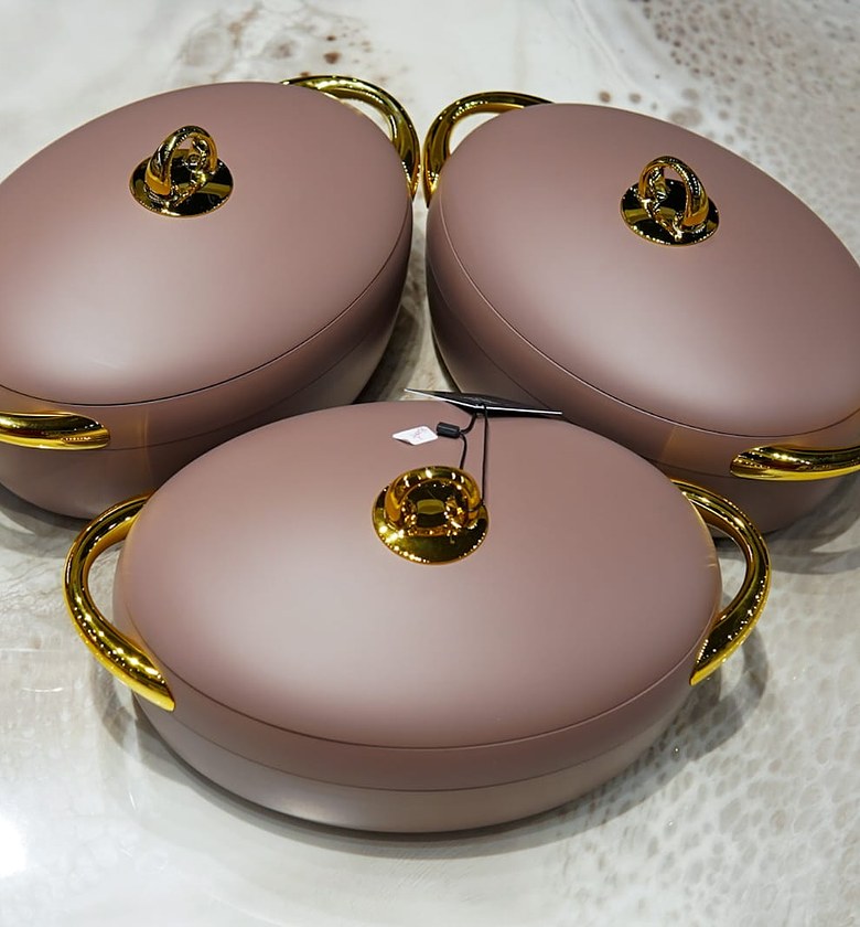 LUXURIOUS insulated hotpots set OVAL  image