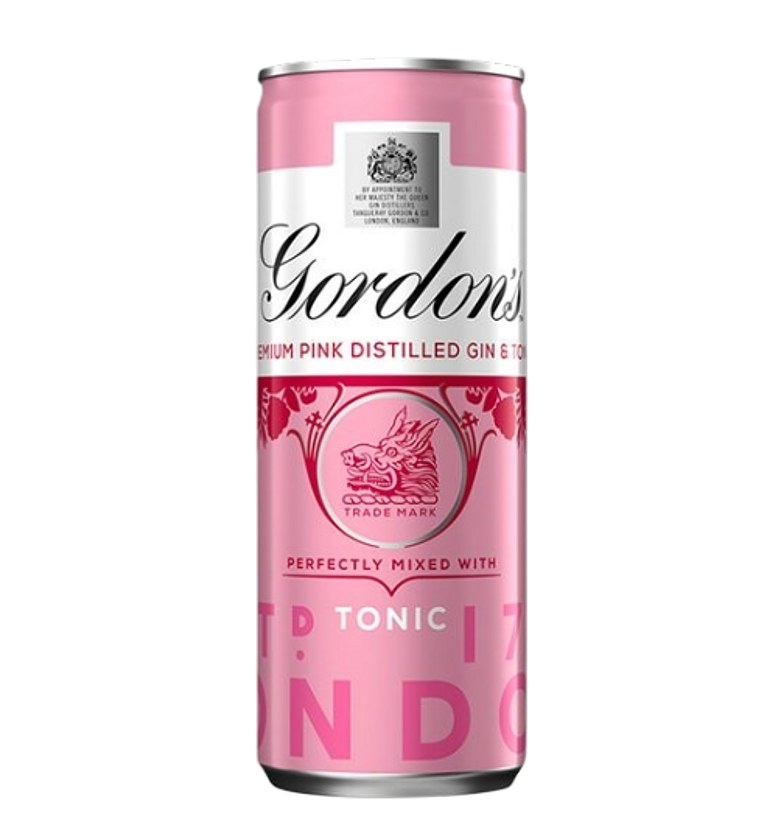 Gordon's Pink Gin & Tonic Can  image