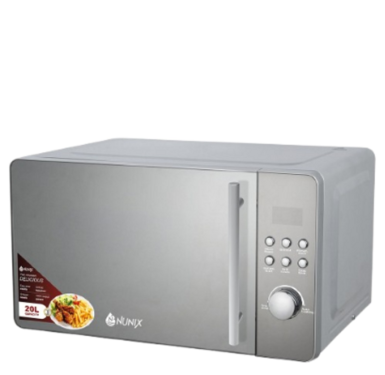  Microwave. 20 litres Nunix  digital microwave with grill  image